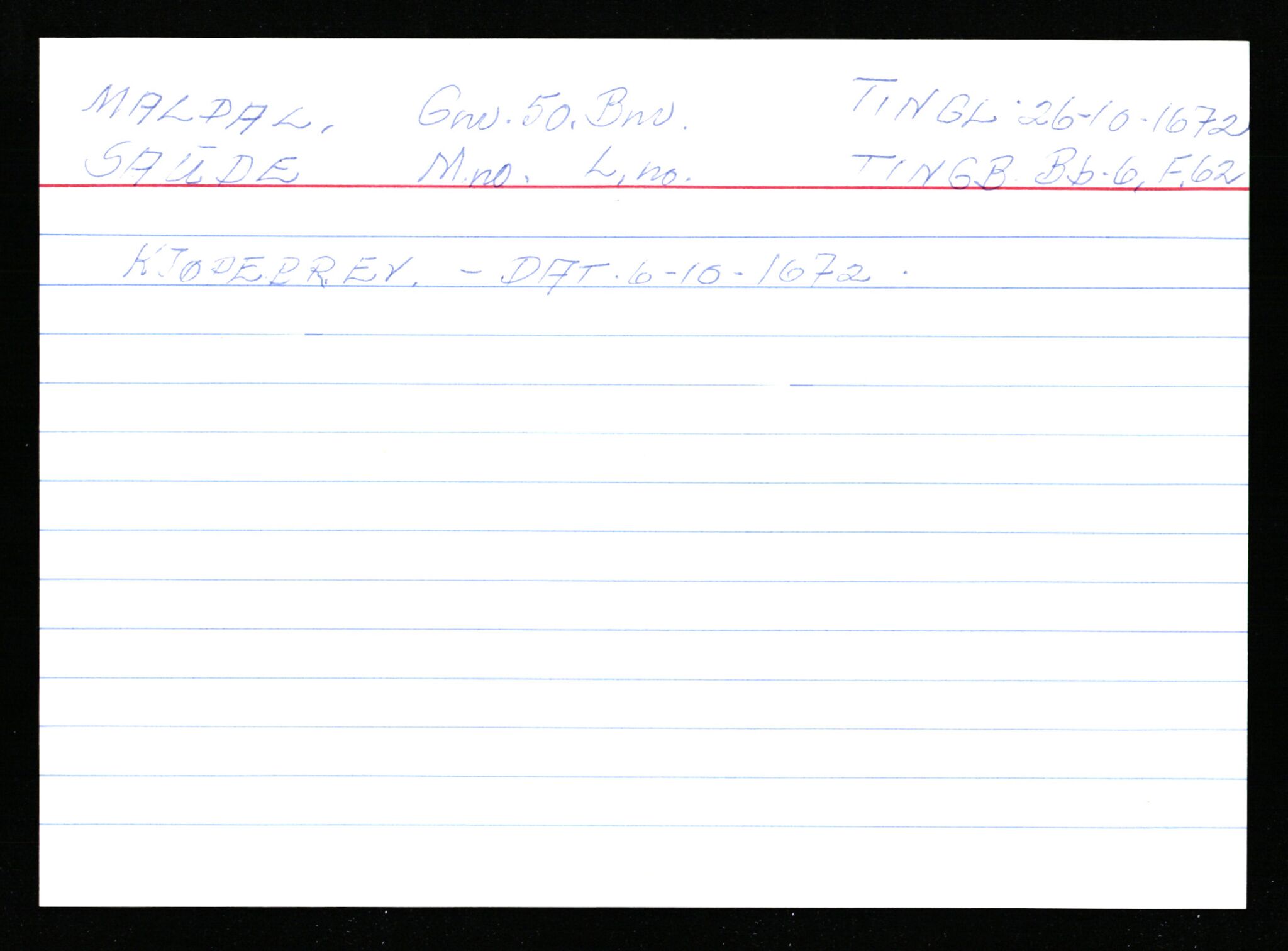 Statsarkivet i Stavanger, AV/SAST-A-101971/03/Y/Ym/L0037: Åstedskort sortert etter gårdsnavn: Lædre - Mauland, 1600-1950, s. 236