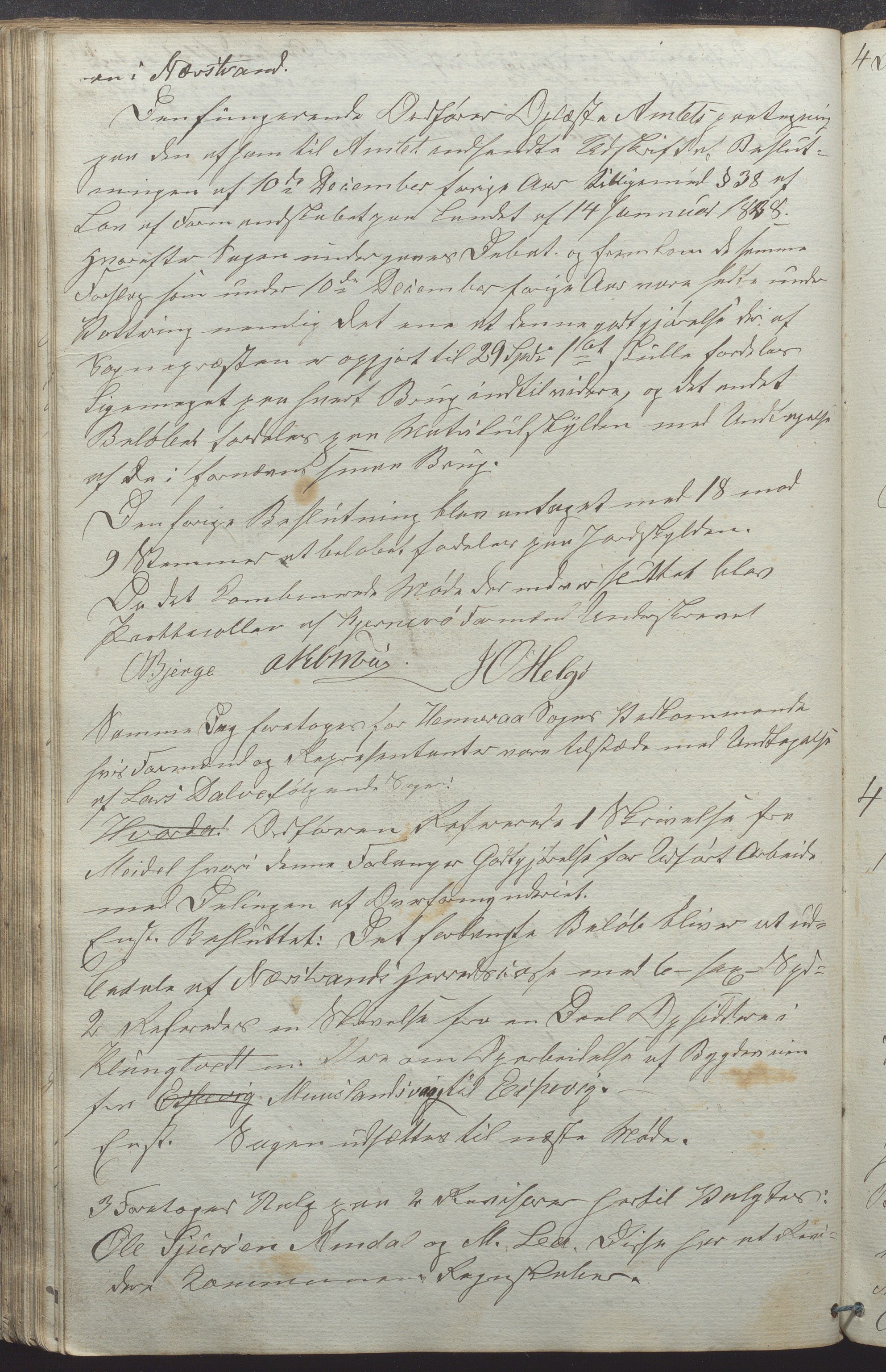 Nedstrand kommune - Formannskapet, IKAR/K-100244/A/Aa/L0001: Møtebok, 1837-1875, s. 205b