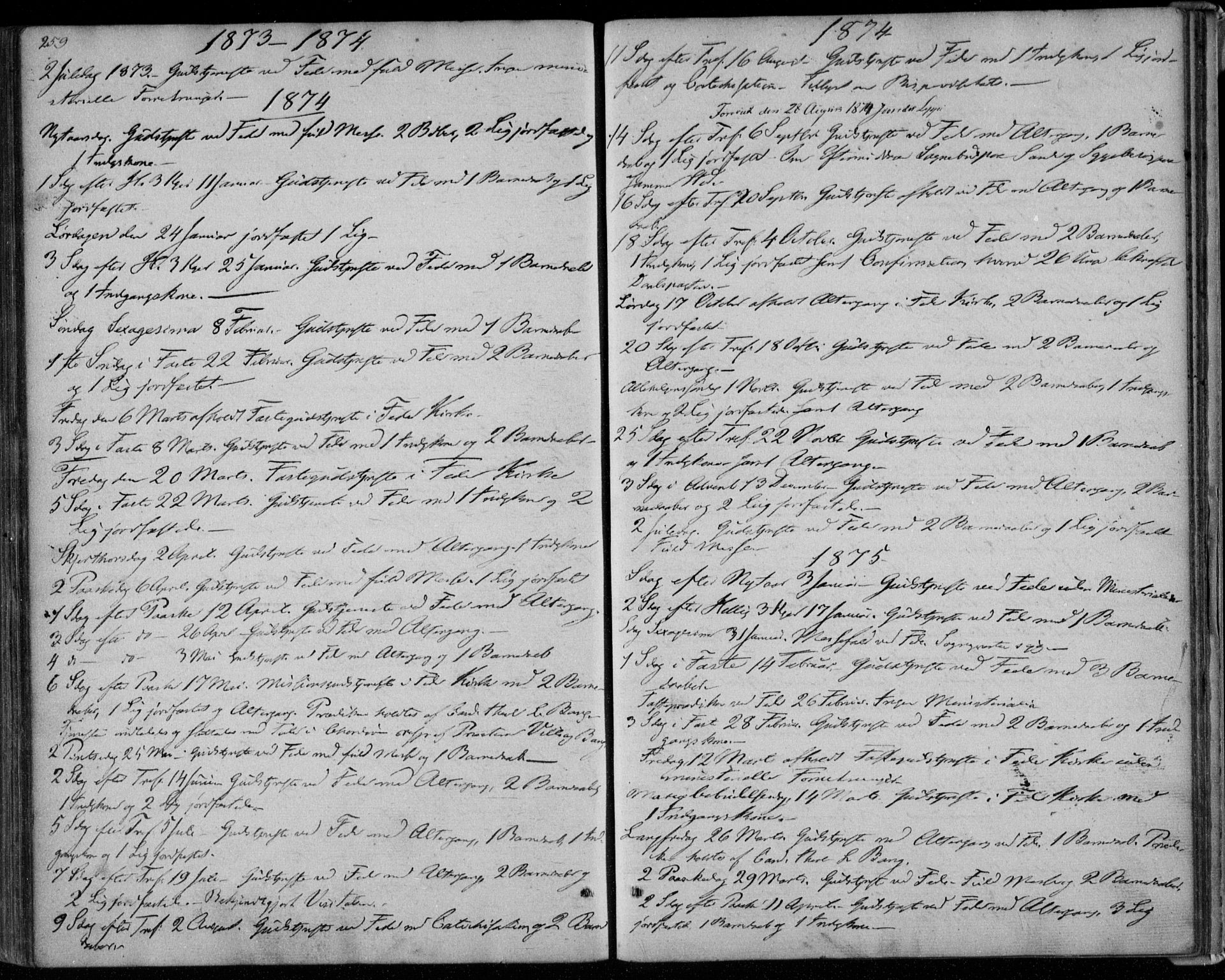 Kvinesdal sokneprestkontor, SAK/1111-0026/F/Fa/Faa/L0002: Ministerialbok nr. A 2, 1850-1876, s. 259