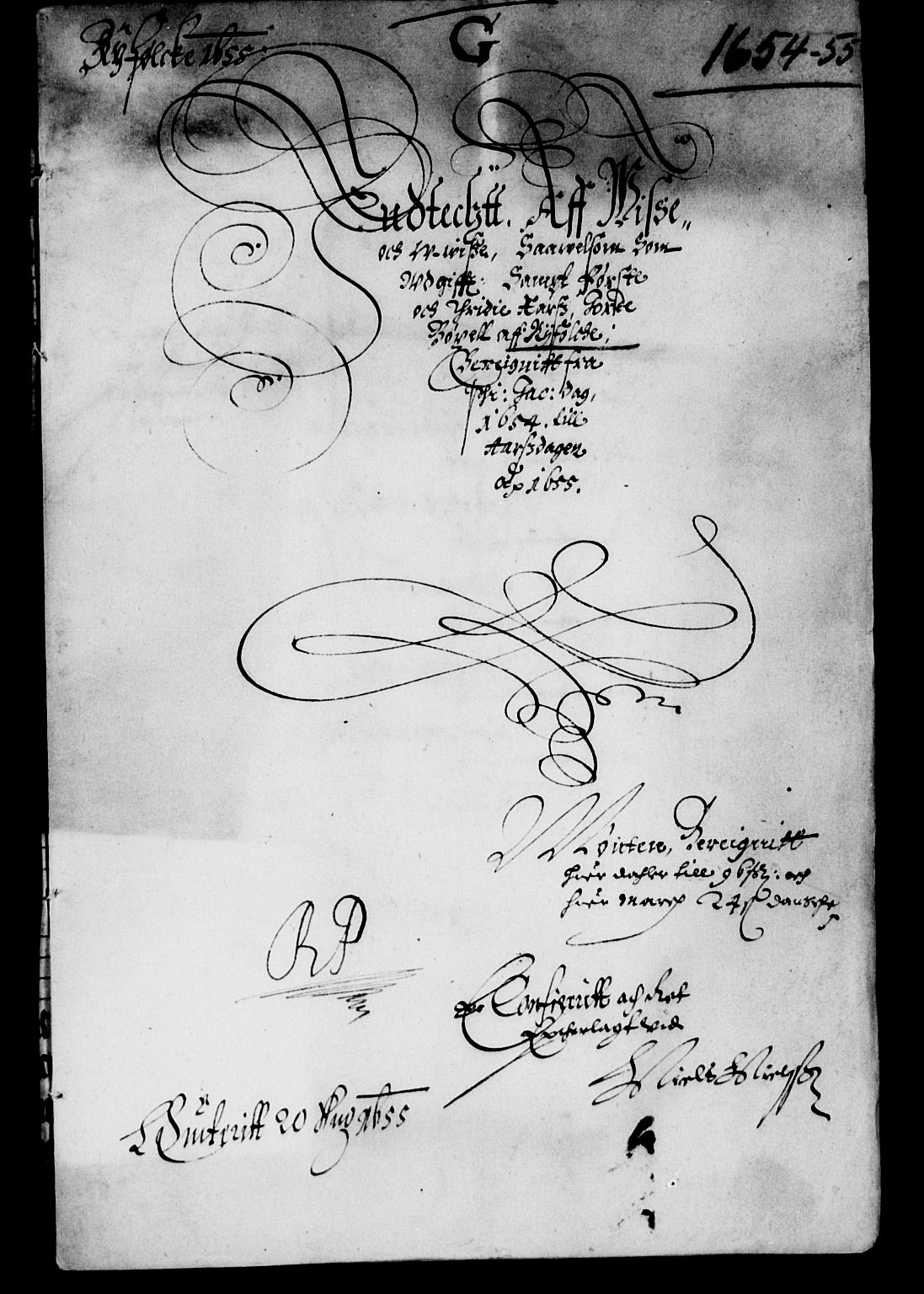 Rentekammeret inntil 1814, Reviderte regnskaper, Lensregnskaper, AV/RA-EA-5023/R/Rb/Rbs/L0035: Stavanger len, 1648-1655