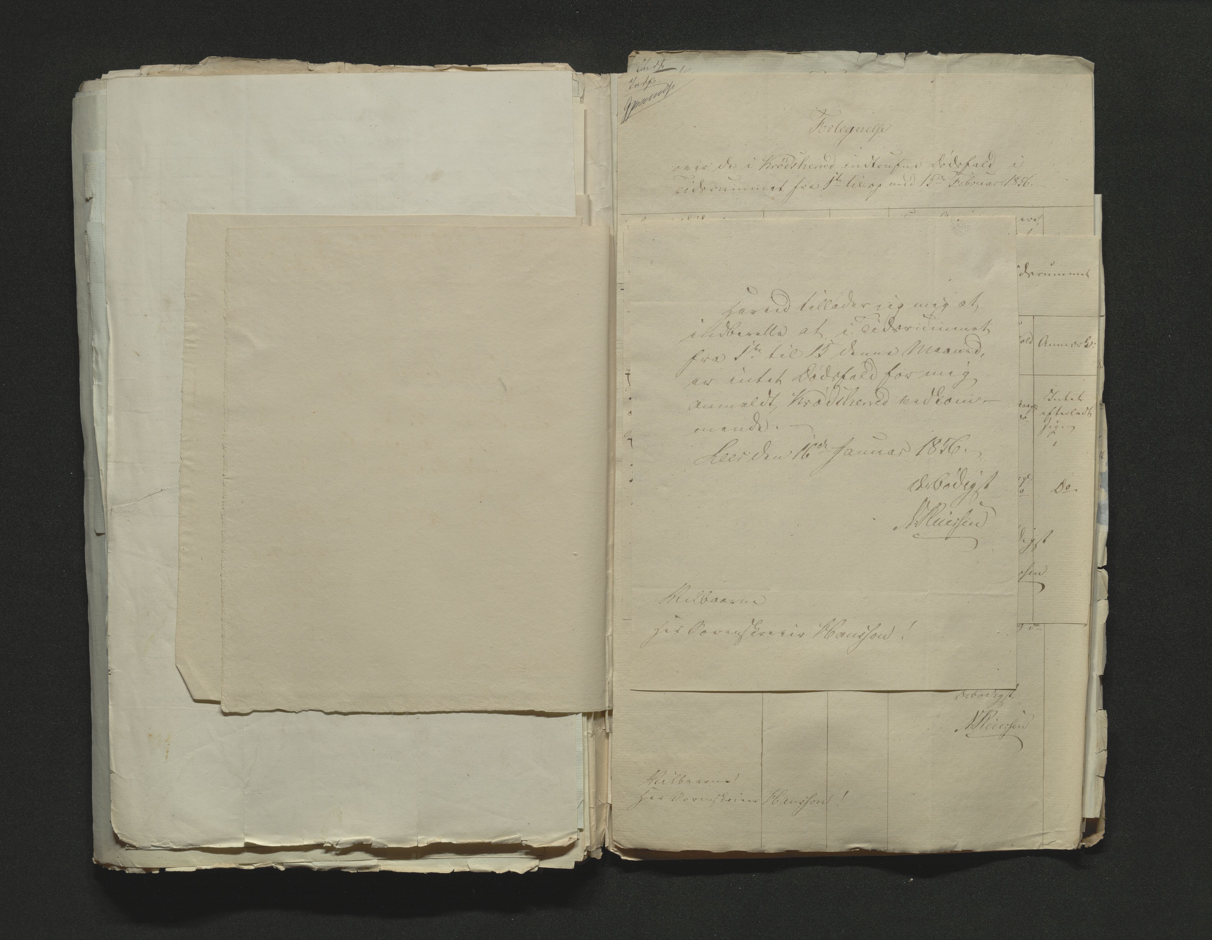 Eiker, Modum og Sigdal sorenskriveri, AV/SAKO-A-123/H/Ha/Hab/L0009: Dødsfallsmeldinger, 1854-1857, s. 372