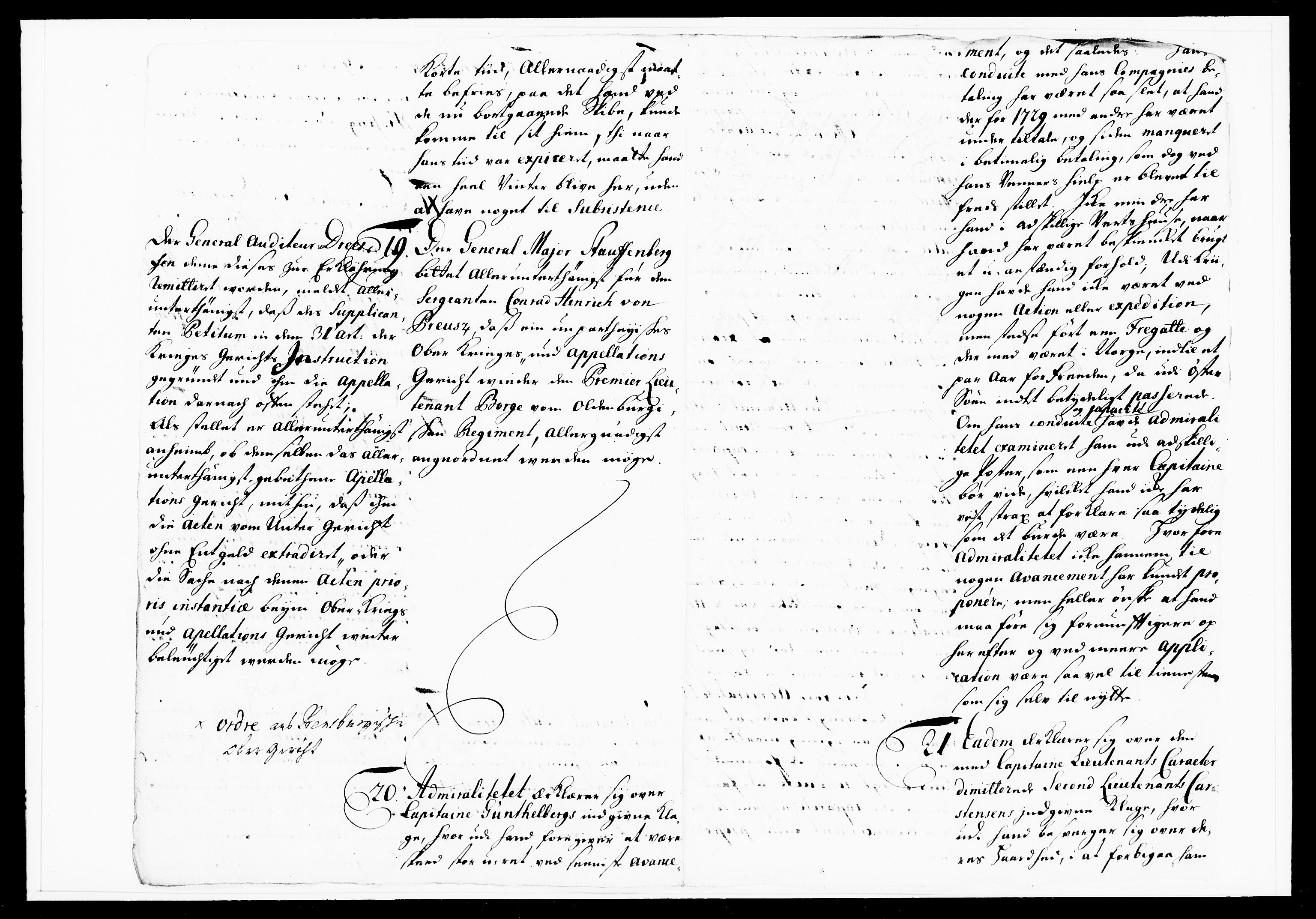 Krigskollegiet, Krigskancelliet, DRA/A-0006/-/1108-1113: Refererede sager, 1733, s. 118