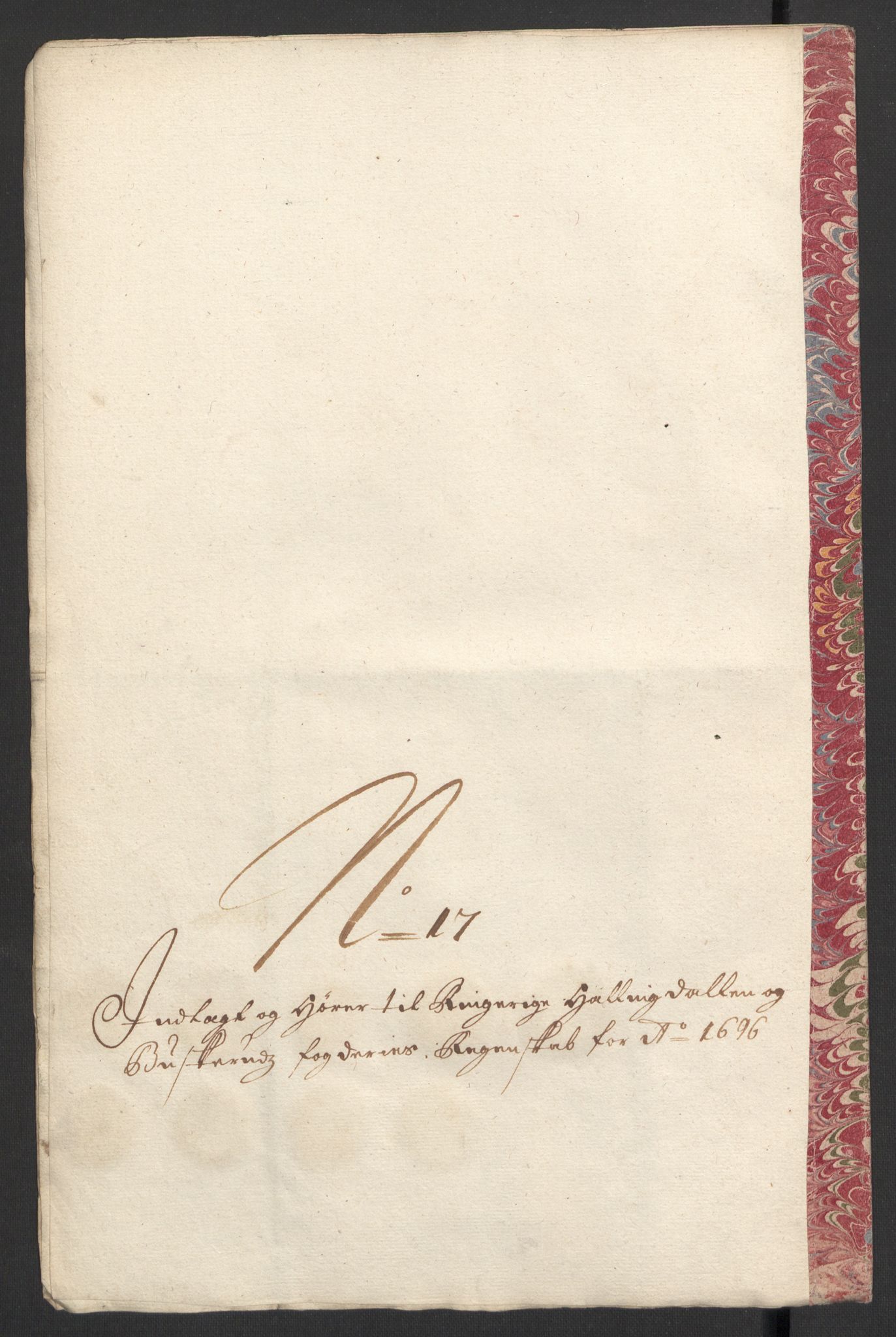 Rentekammeret inntil 1814, Reviderte regnskaper, Fogderegnskap, AV/RA-EA-4092/R22/L1453: Fogderegnskap Ringerike, Hallingdal og Buskerud, 1696, s. 343