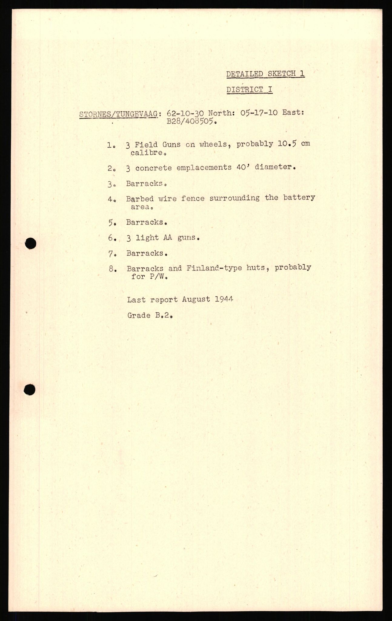 Forsvaret, Forsvarets overkommando II, AV/RA-RAFA-3915/D/Dd/L0017: Sogn og Fjordane / Hordaland, 1943-1945, s. 42