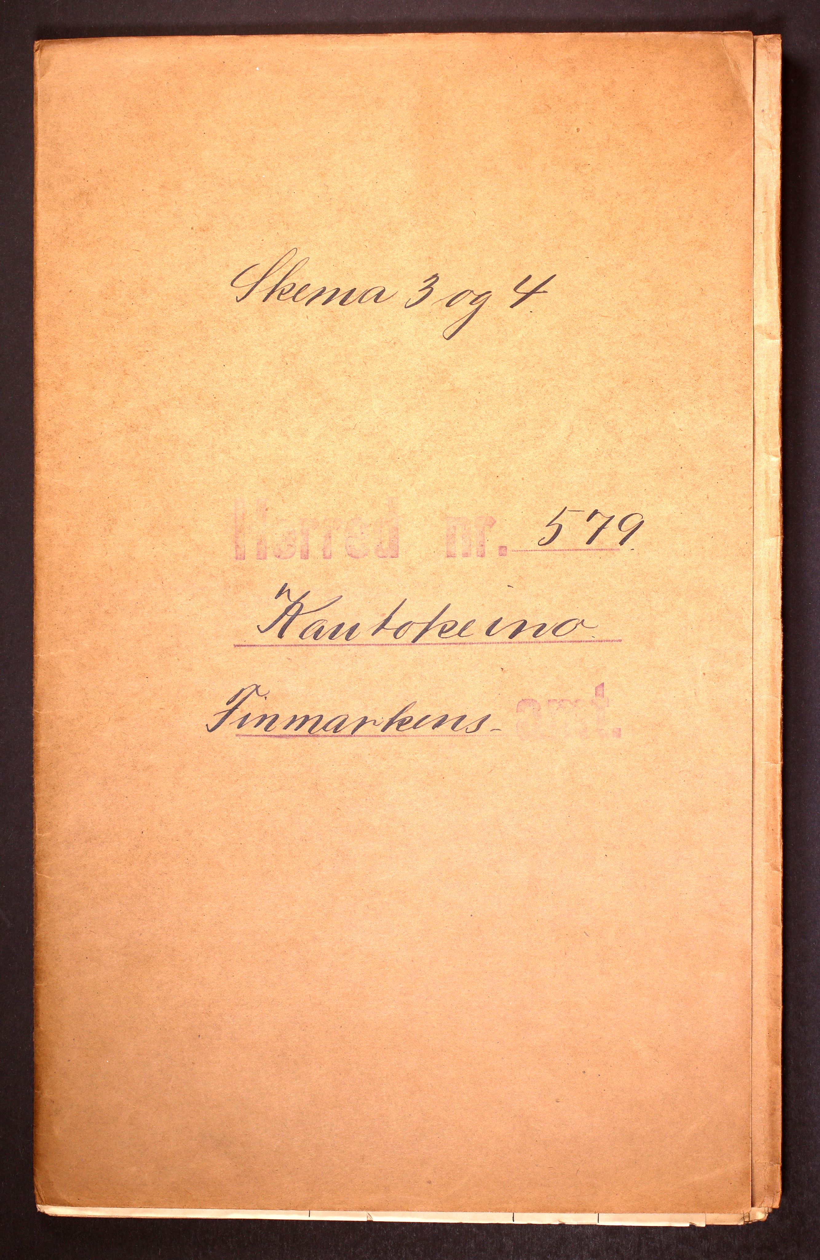 RA, Folketelling 1910 for 2011 Kautokeino herred, 1910, s. 1
