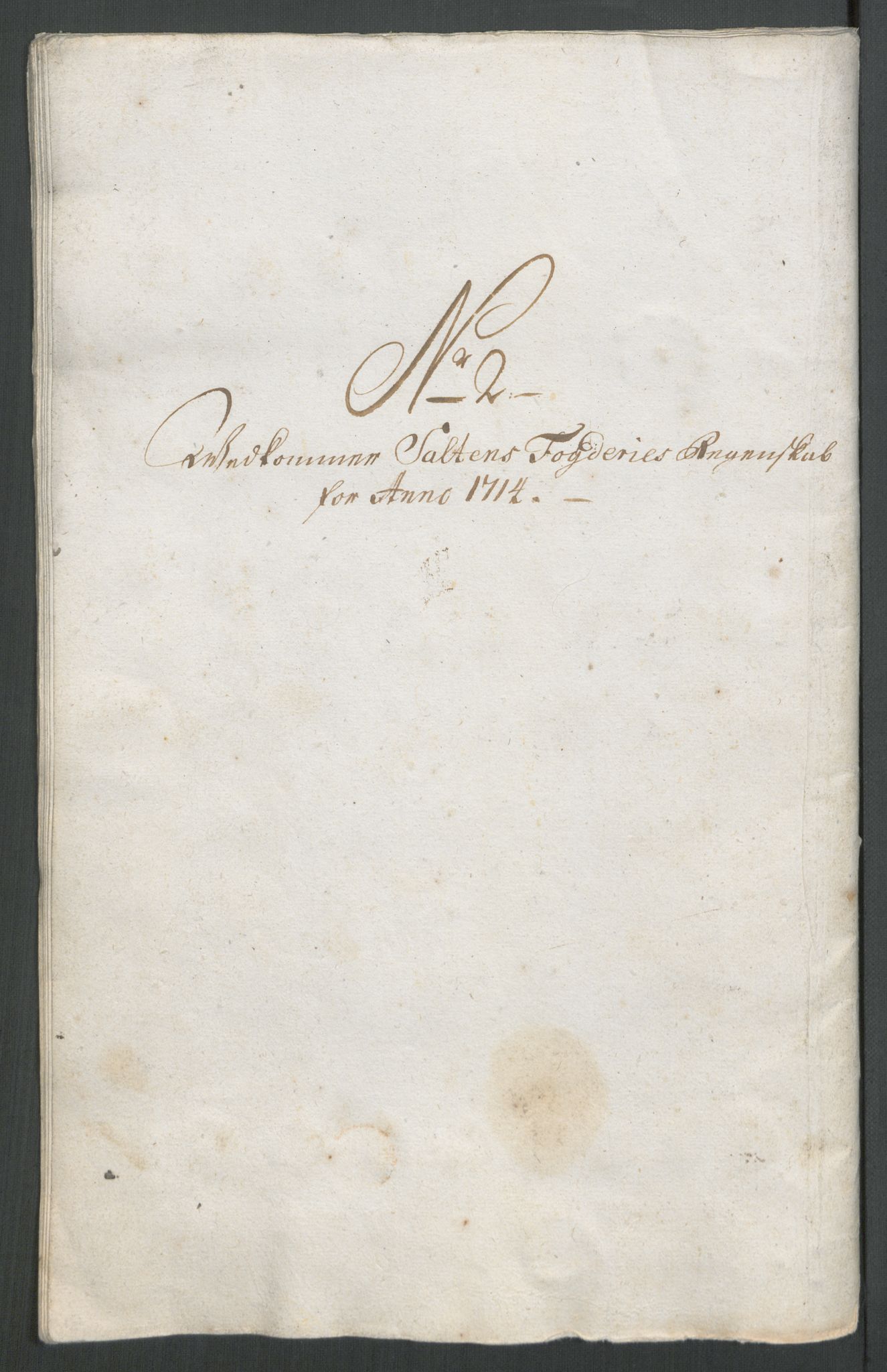 Rentekammeret inntil 1814, Reviderte regnskaper, Fogderegnskap, RA/EA-4092/R66/L4584: Fogderegnskap Salten, 1714, s. 77