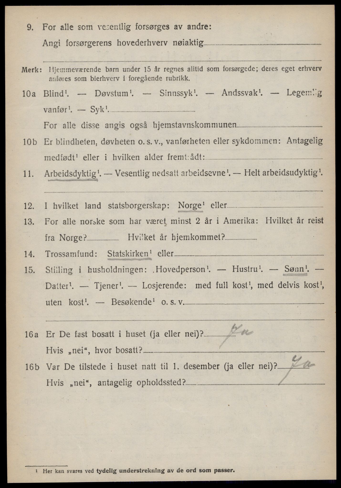 SAT, Folketelling 1920 for 1530 Vatne herred, 1920, s. 1845