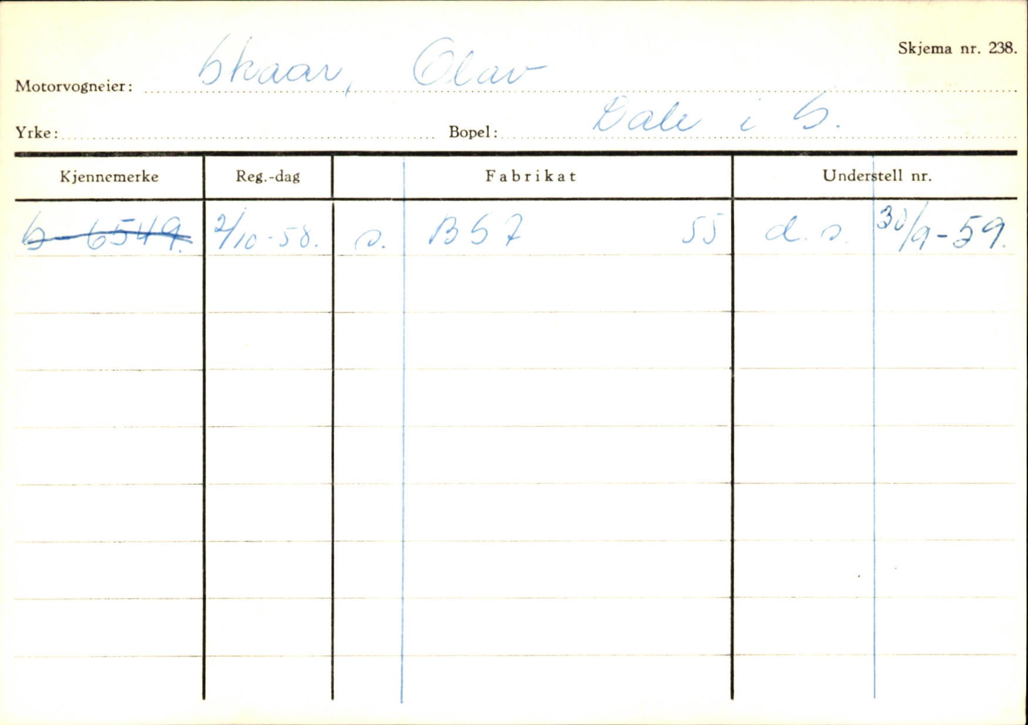 Statens vegvesen, Sogn og Fjordane vegkontor, SAB/A-5301/4/F/L0126: Eigarregister Fjaler M-Å. Leikanger A-Å, 1945-1975, s. 199