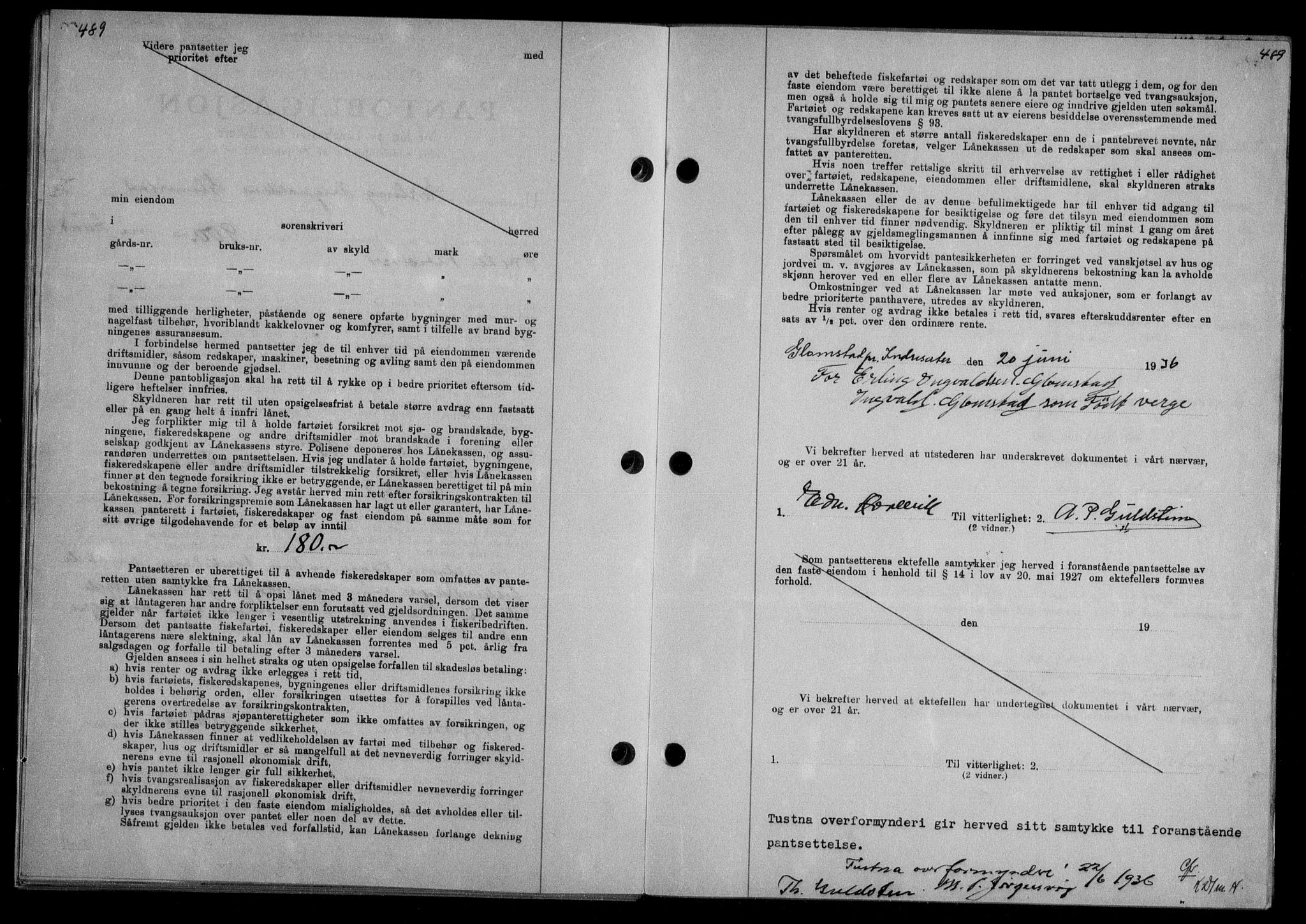 Nordmøre sorenskriveri, AV/SAT-A-4132/1/2/2Ca/L0088: Pantebok nr. 78, 1936-1936, Dagboknr: 1428/1936