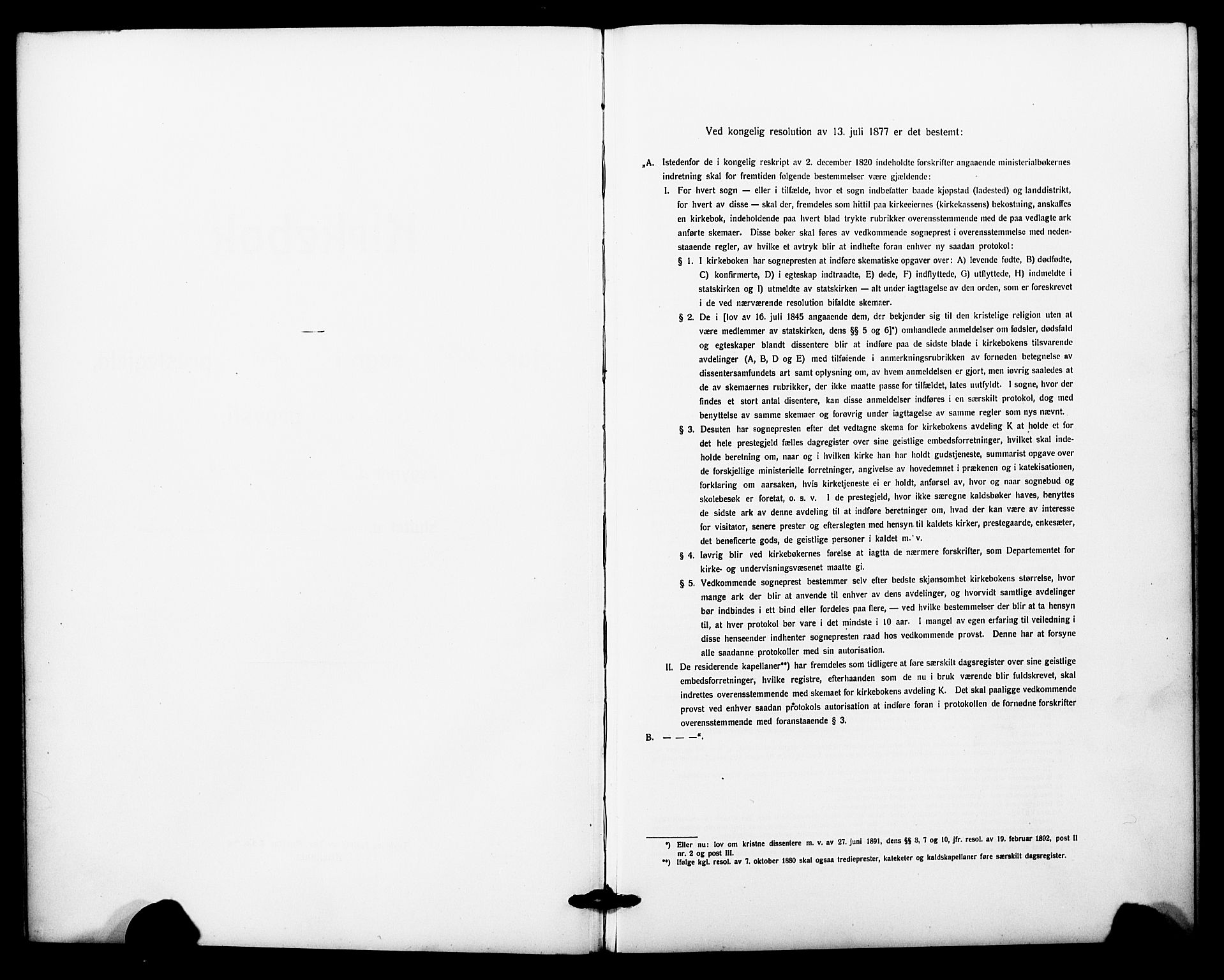 Bø kirkebøker, AV/SAKO-A-257/G/Ga/L0008: Klokkerbok nr. 8, 1920-1930