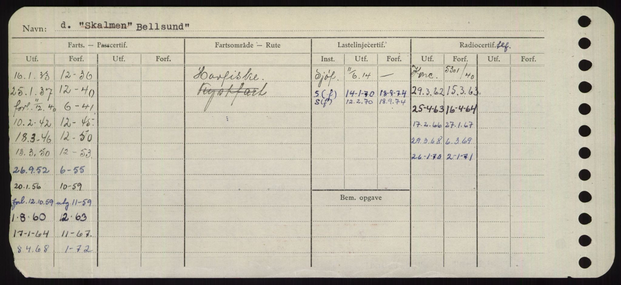 Sjøfartsdirektoratet med forløpere, Skipsmålingen, RA/S-1627/H/Hd/L0003: Fartøy, B-Bev, s. 542