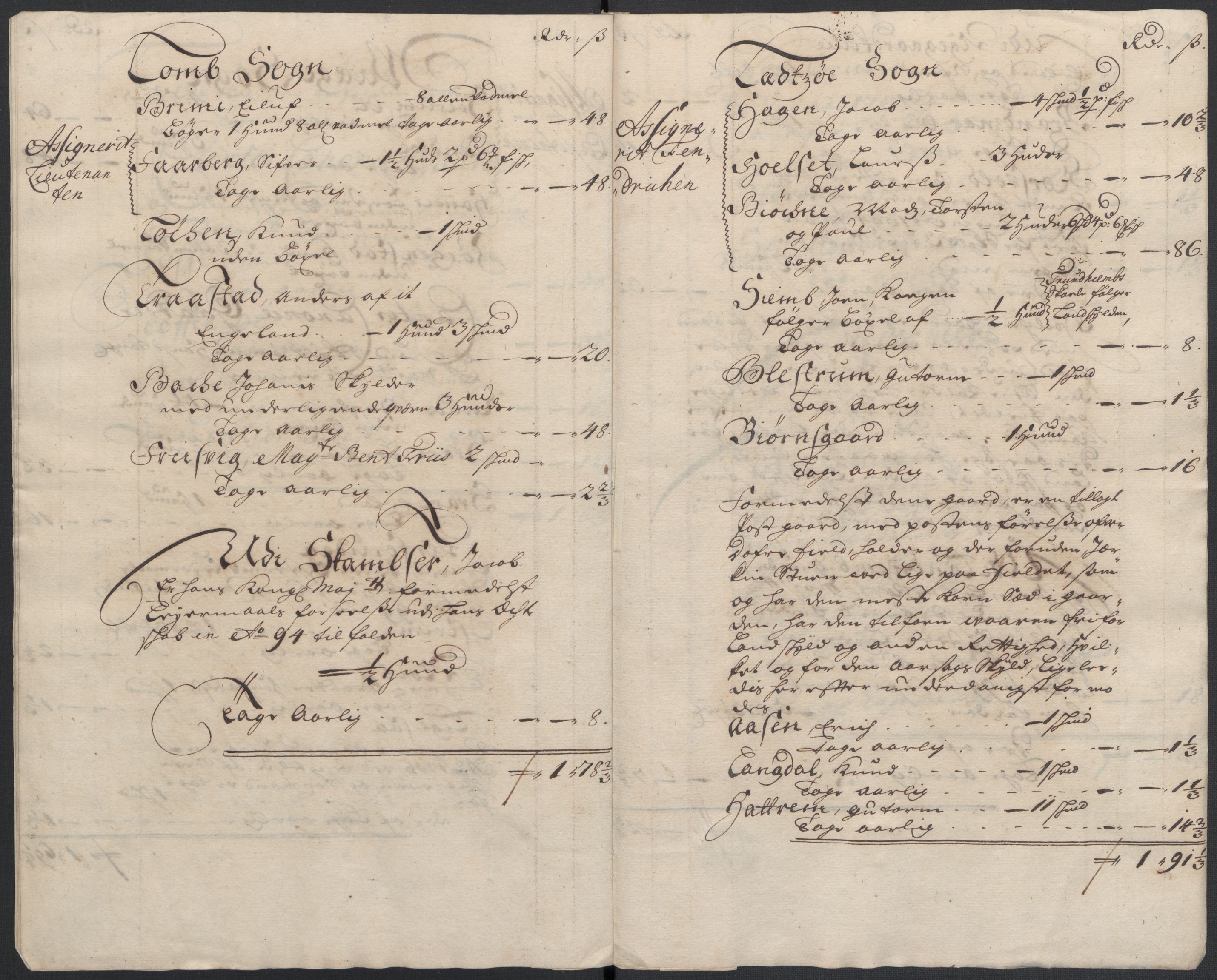 Rentekammeret inntil 1814, Reviderte regnskaper, Fogderegnskap, AV/RA-EA-4092/R17/L1179: Fogderegnskap Gudbrandsdal, 1708-1710, s. 27