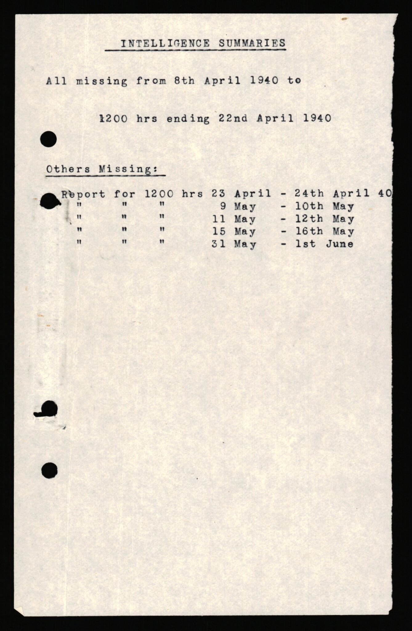 Forsvaret, Forsvarets krigshistoriske avdeling, RA/RAFA-2017/Y/Yd/L0172: II-C-11-940-970  -  Storbritannia.  Frankrike.  Polen.  Jugoslavia., 1940-1945, s. 2