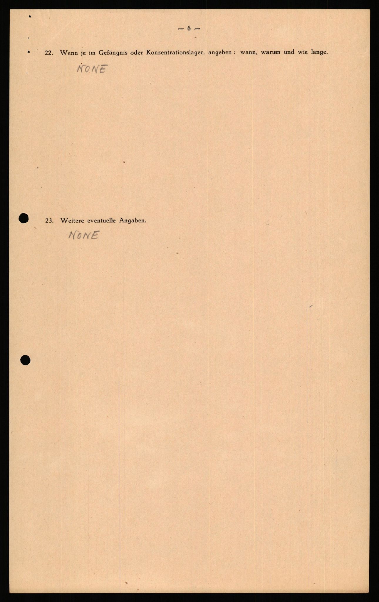 Forsvaret, Forsvarets overkommando II, AV/RA-RAFA-3915/D/Db/L0040: CI Questionaires. Tyske okkupasjonsstyrker i Norge. Østerrikere., 1945-1946, s. 457