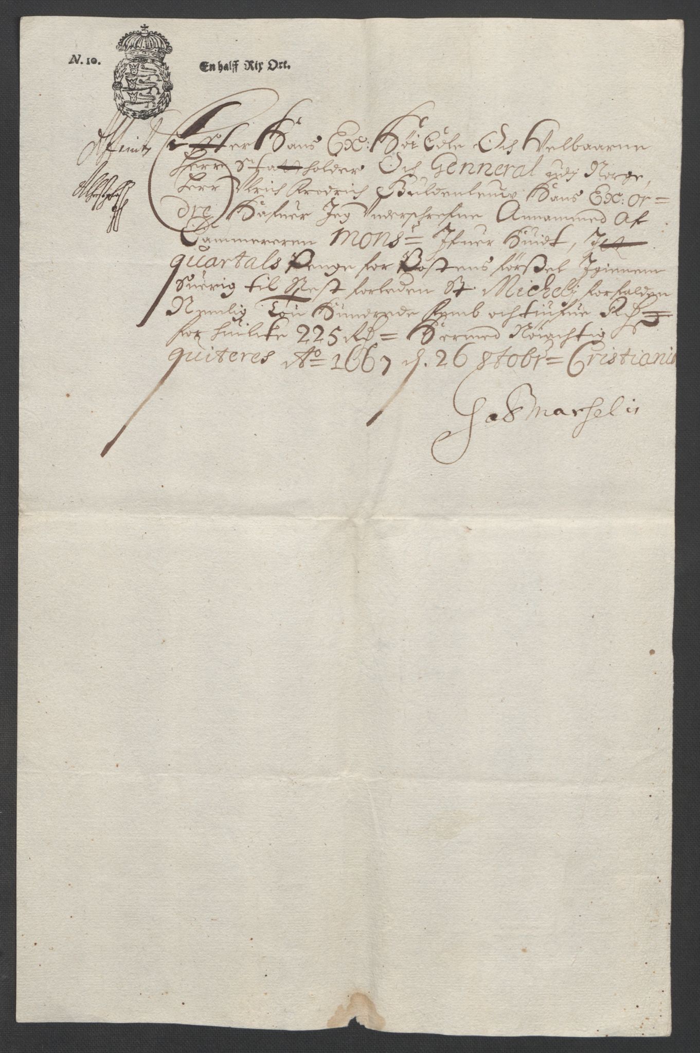 Rentekammeret inntil 1814, Reviderte regnskaper, Stiftamtstueregnskaper, Landkommissariatet på Akershus og Akershus stiftamt, AV/RA-EA-5869/R/Rb/L0045: Akershus stiftamt, 1667