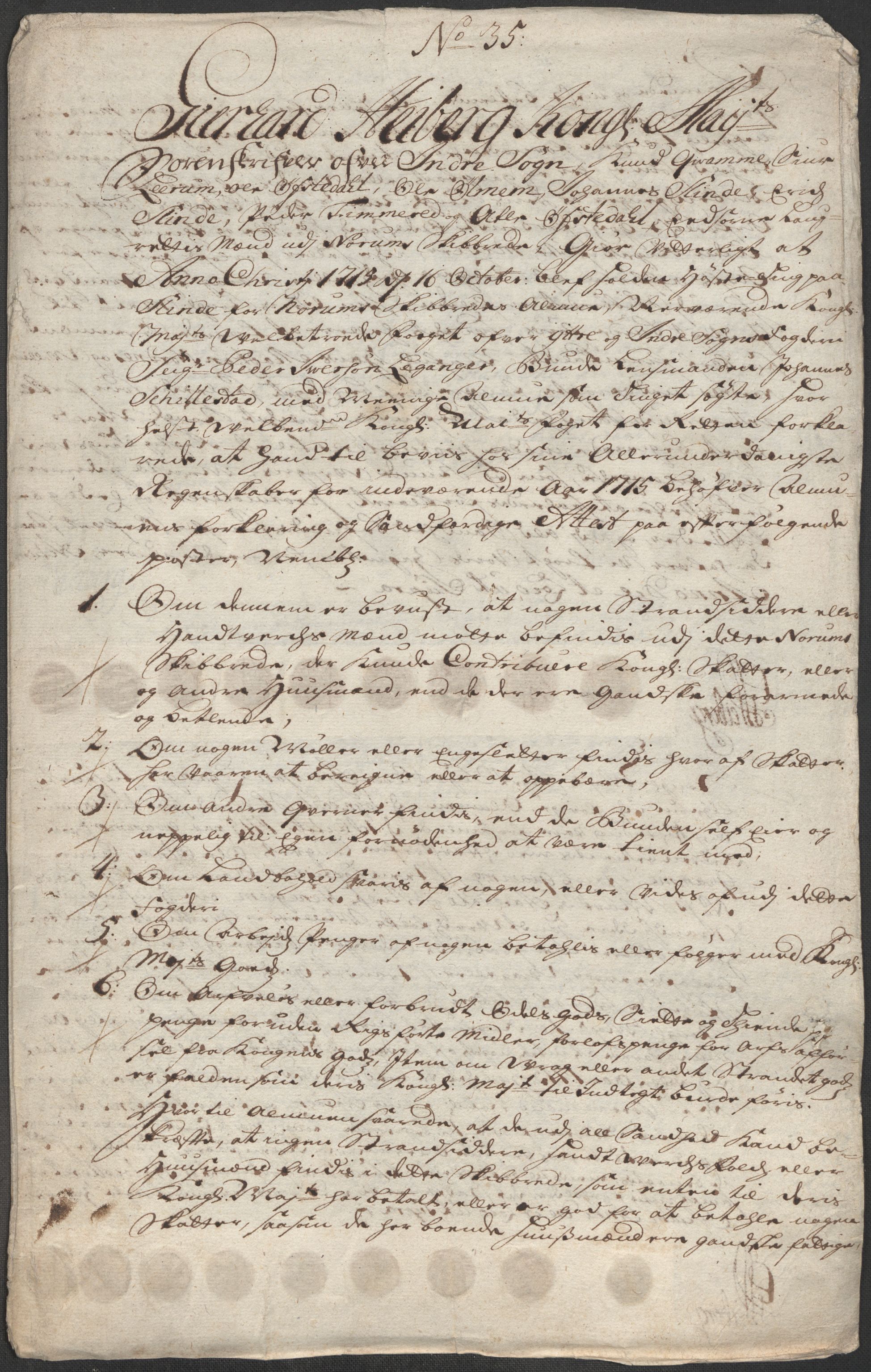 Rentekammeret inntil 1814, Reviderte regnskaper, Fogderegnskap, AV/RA-EA-4092/R52/L3320: Fogderegnskap Sogn, 1715-1716, s. 104