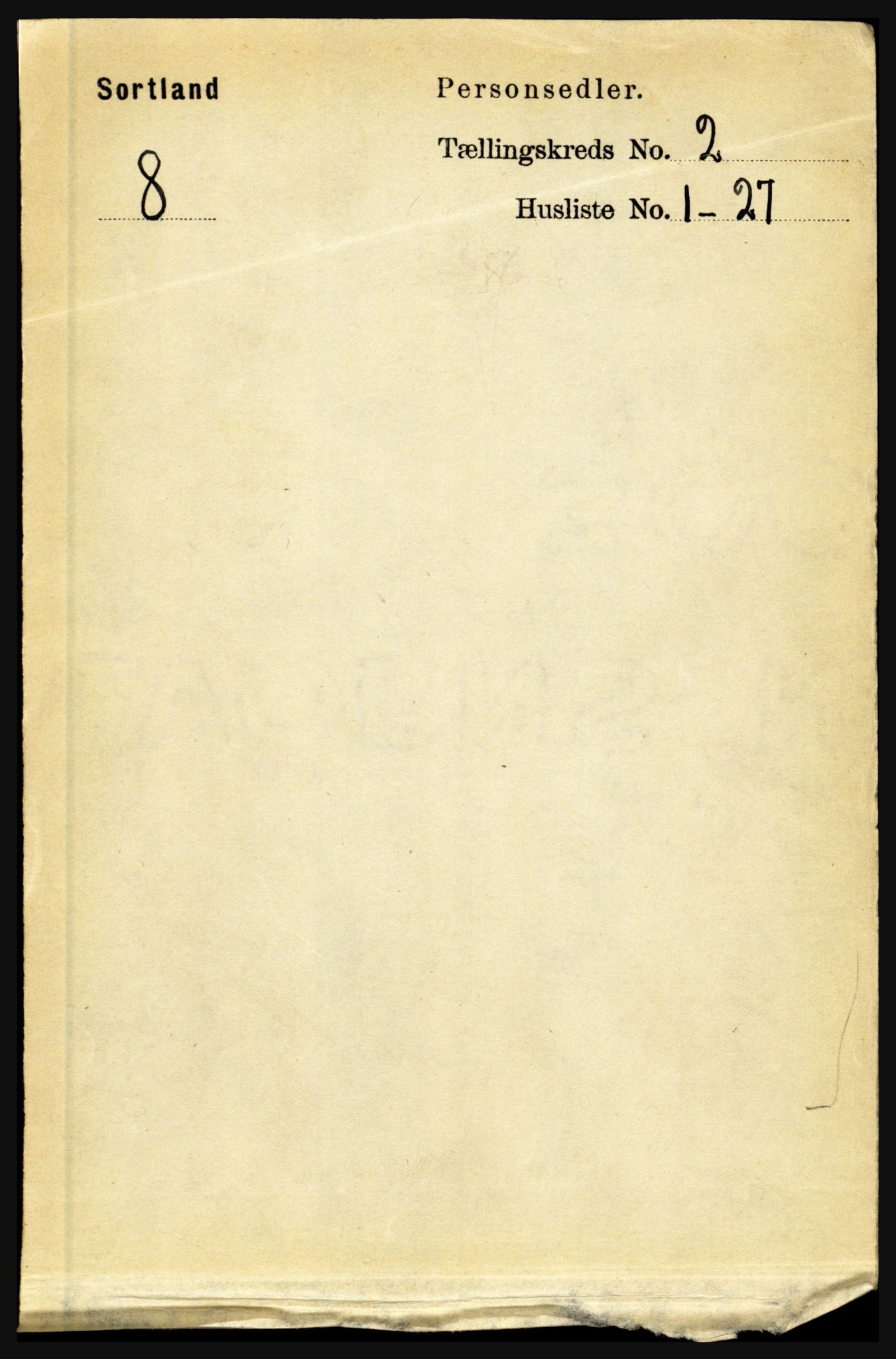 RA, Folketelling 1891 for 1870 Sortland herred, 1891, s. 983