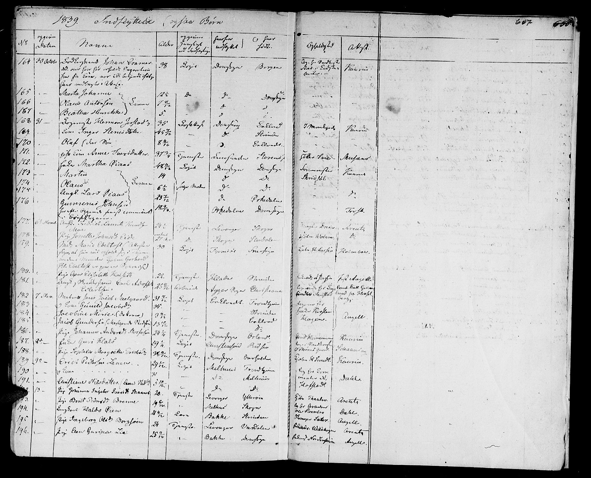 Ministerialprotokoller, klokkerbøker og fødselsregistre - Sør-Trøndelag, SAT/A-1456/602/L0109: Ministerialbok nr. 602A07, 1821-1840, s. 607