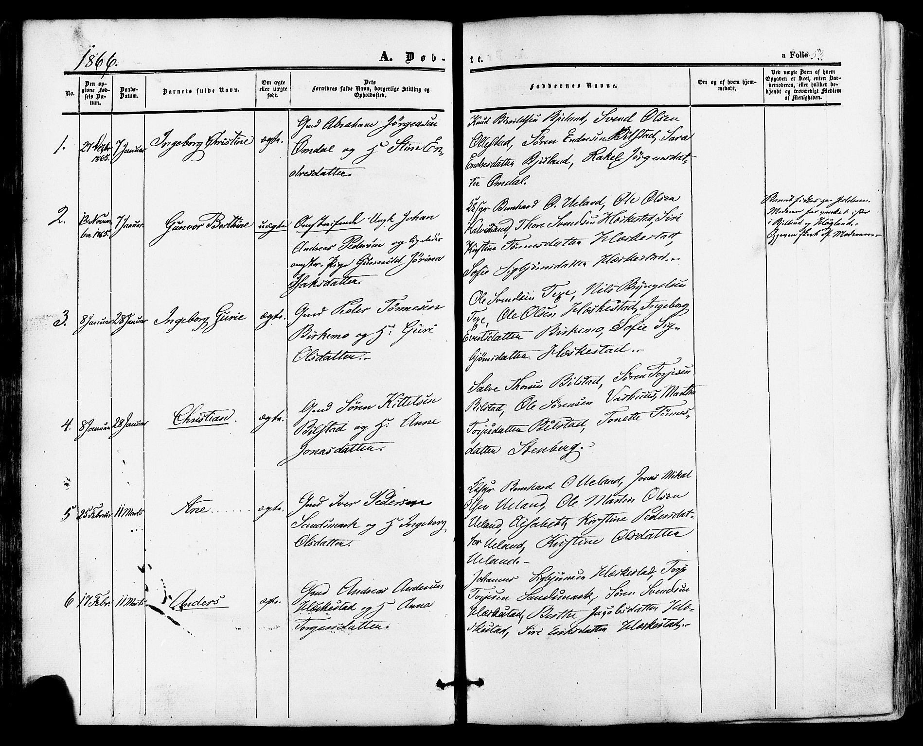 Lund sokneprestkontor, AV/SAST-A-101809/S06/L0010: Ministerialbok nr. A 9, 1854-1886, s. 53