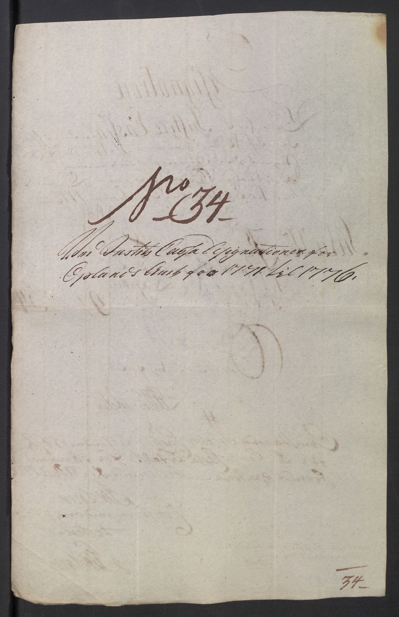 Rentekammeret inntil 1814, Reviderte regnskaper, Mindre regnskaper, AV/RA-EA-4068/Rb/L0014: Opplands amt, 1771-1779, s. 374