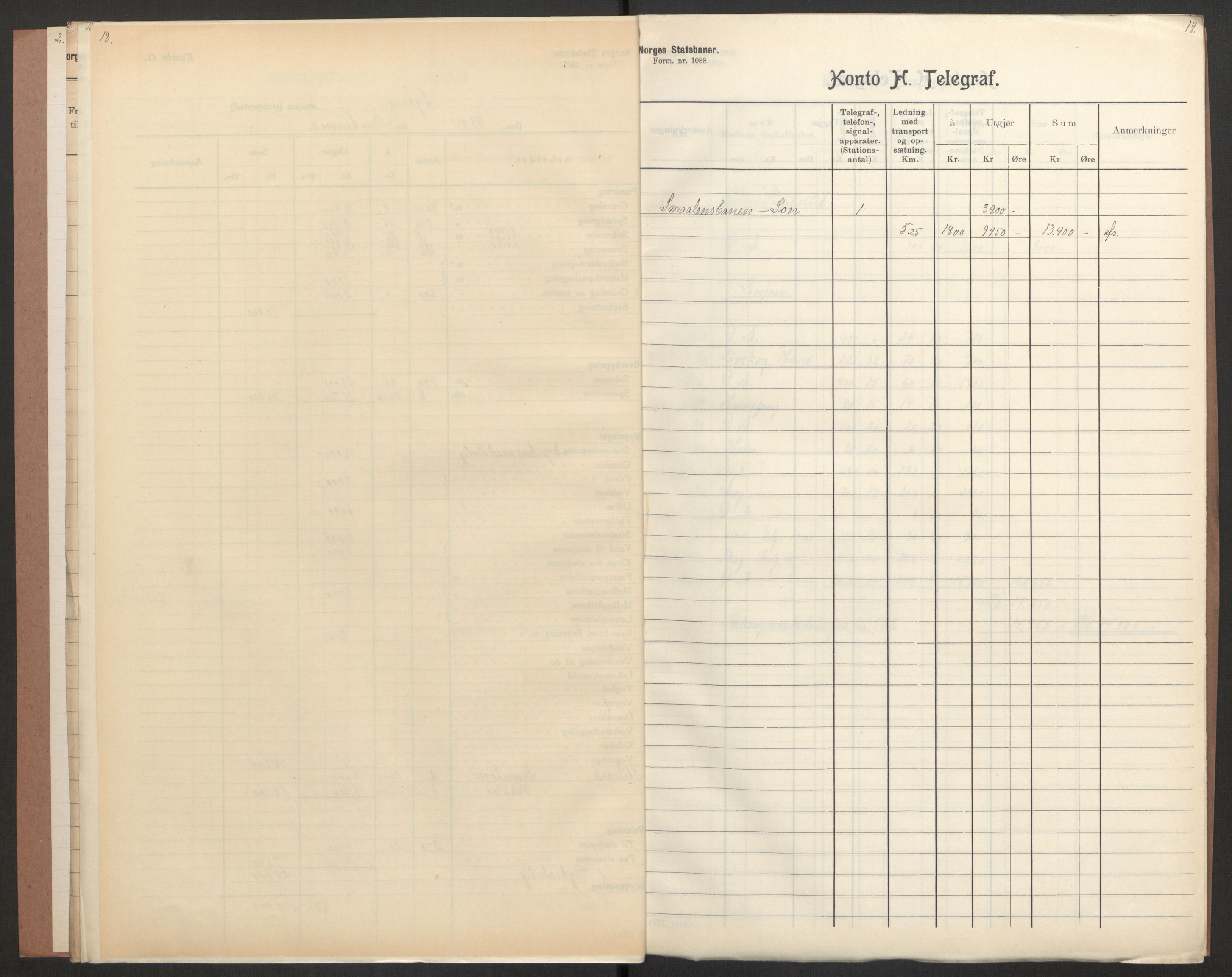 Norges Statsbaner, Baneavdelingen B, AV/RA-S-1619/1/F/Fa/L0042: NORGE-JYLLAND, 1920, s. 274