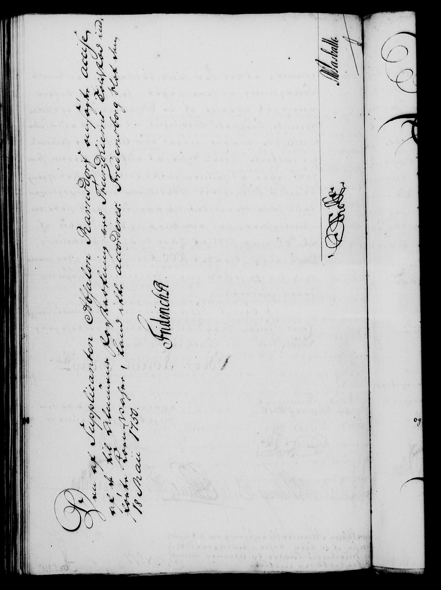 Rentekammeret, Kammerkanselliet, RA/EA-3111/G/Gf/Gfa/L0032: Norsk relasjons- og resolusjonsprotokoll (merket RK 52.32), 1750, s. 272