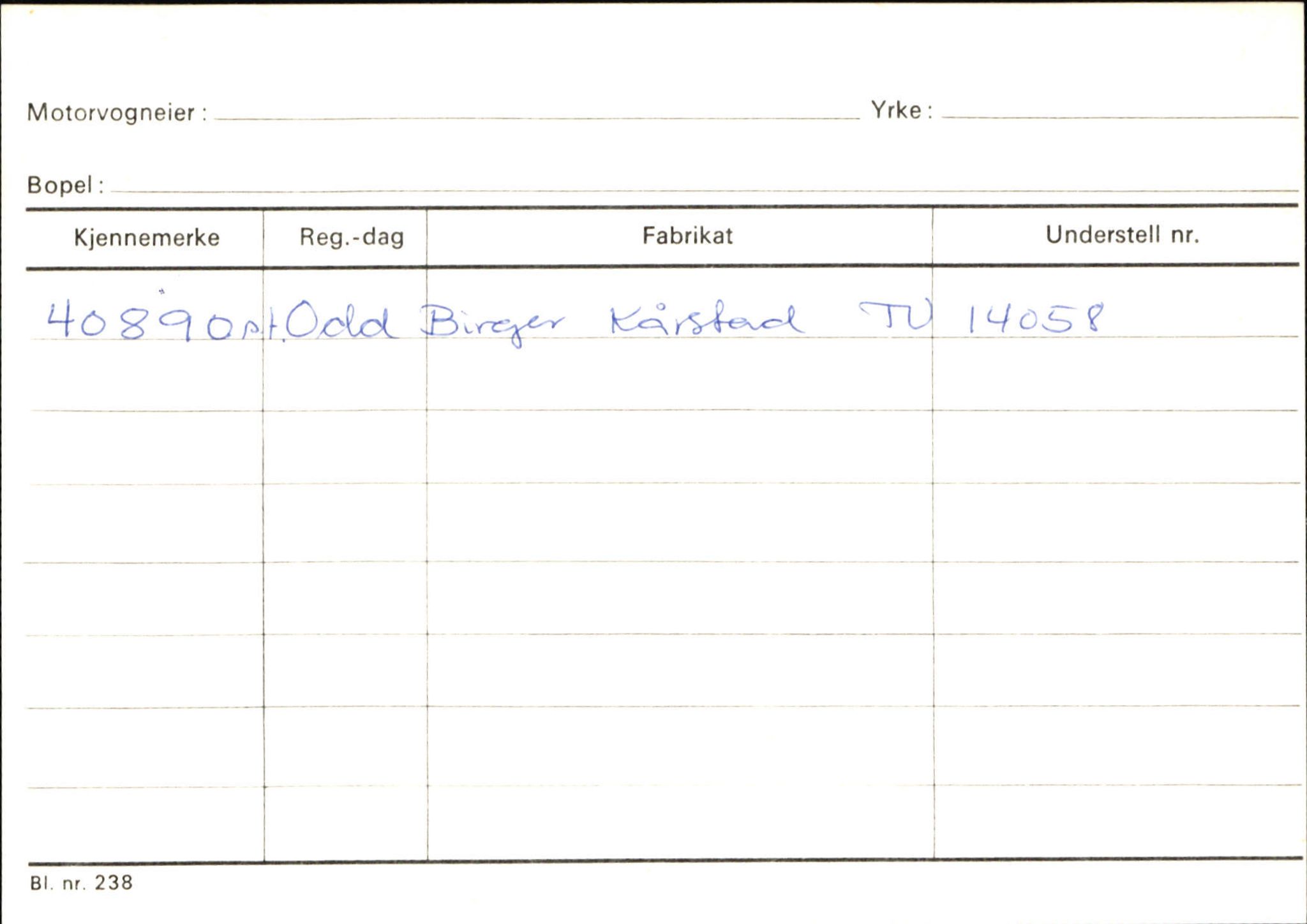 Statens vegvesen, Sogn og Fjordane vegkontor, AV/SAB-A-5301/4/F/L0132: Eigarregister Askvoll A-Å. Balestrand A-Å, 1945-1975, s. 1423