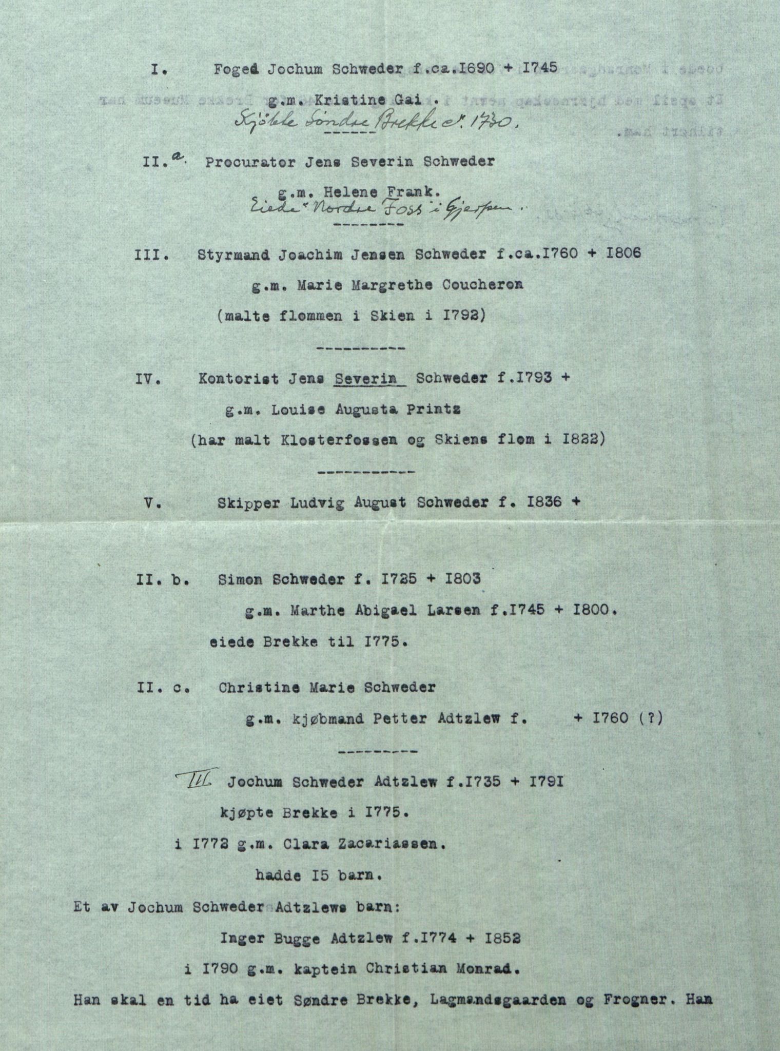 Rikard Berge, TEMU/TGM-A-1003/H/L0097: 97: Utklypp. Register ll, 1927