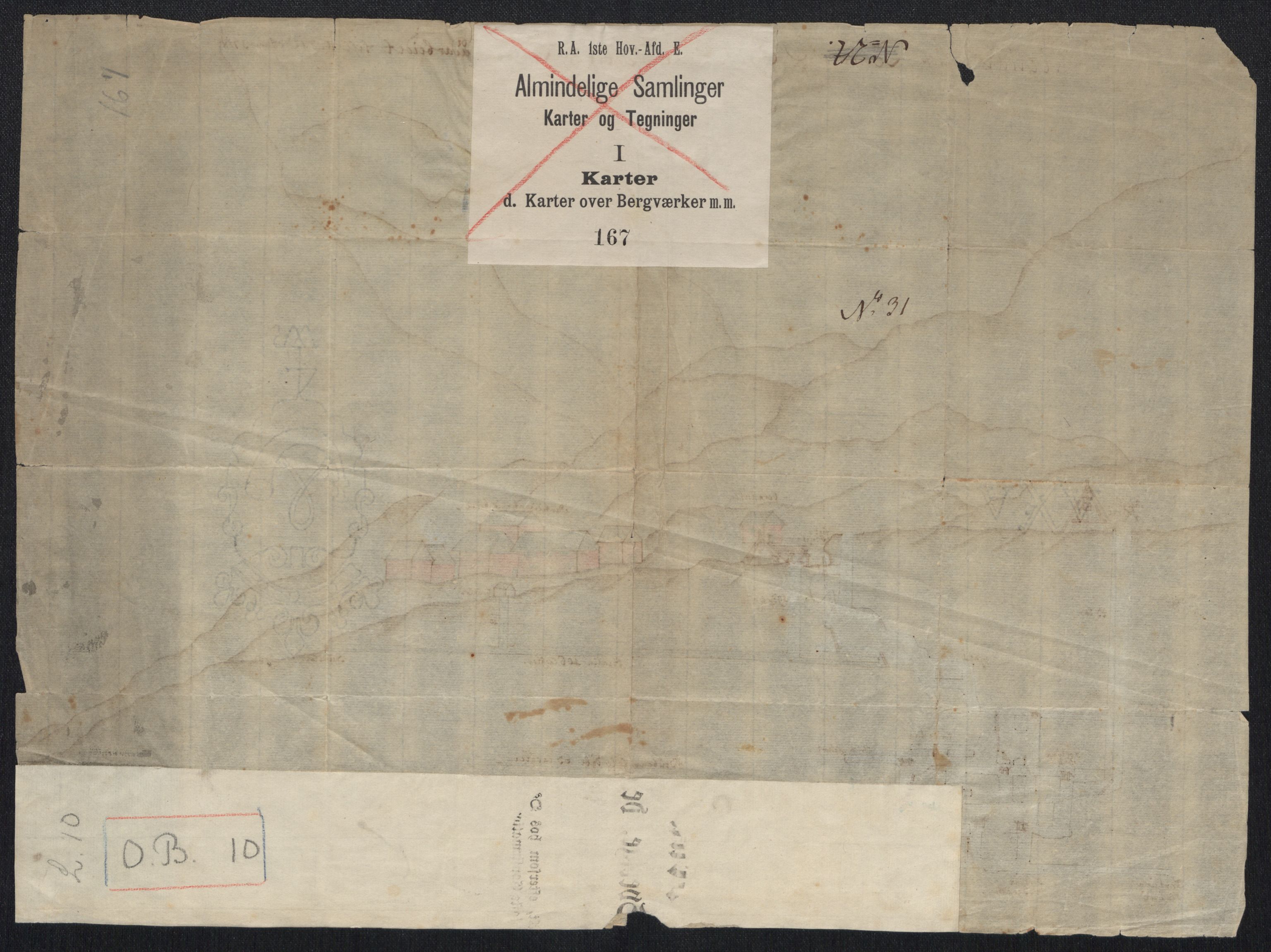 Riksarkivets kart- og tegningssamling, RA/EA-5930/T/T056, 1688-1826, s. 1