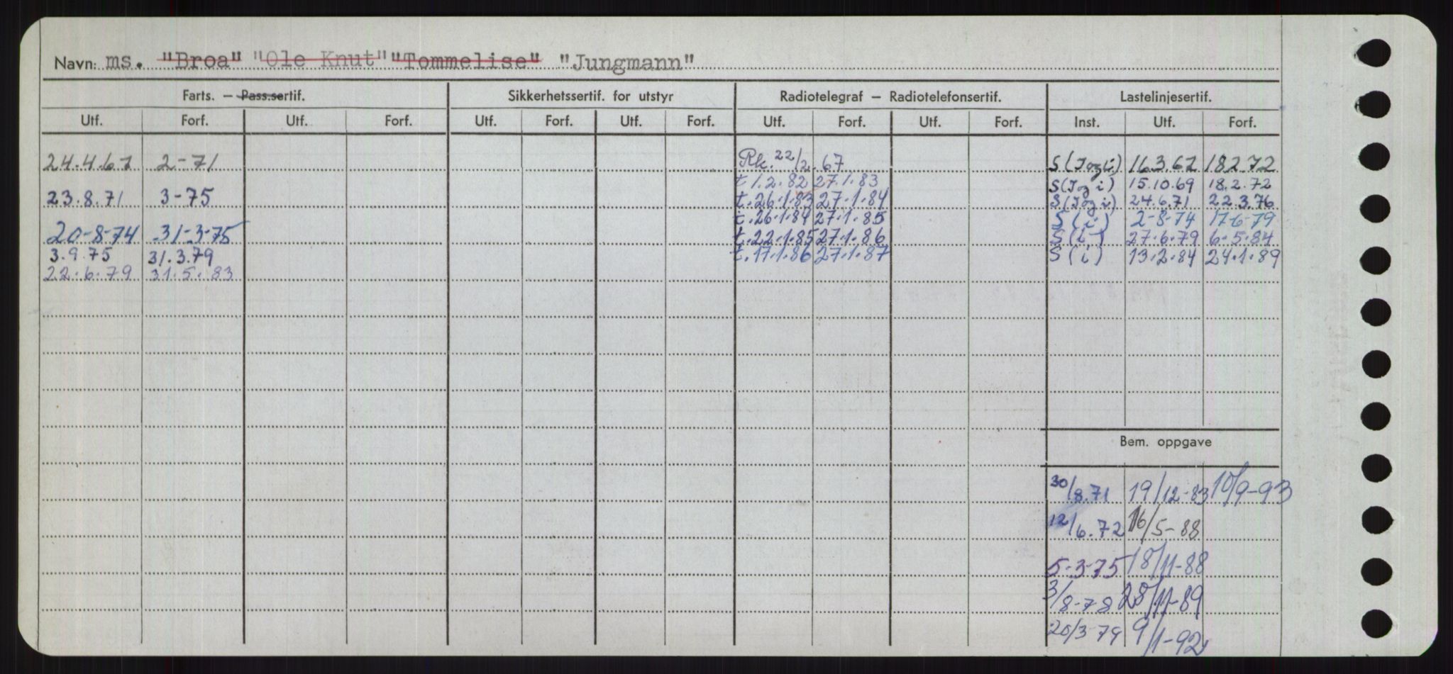 Sjøfartsdirektoratet med forløpere, Skipsmålingen, RA/S-1627/H/Ha/L0003/0001: Fartøy, Hilm-Mar / Fartøy, Hilm-Kol, s. 578