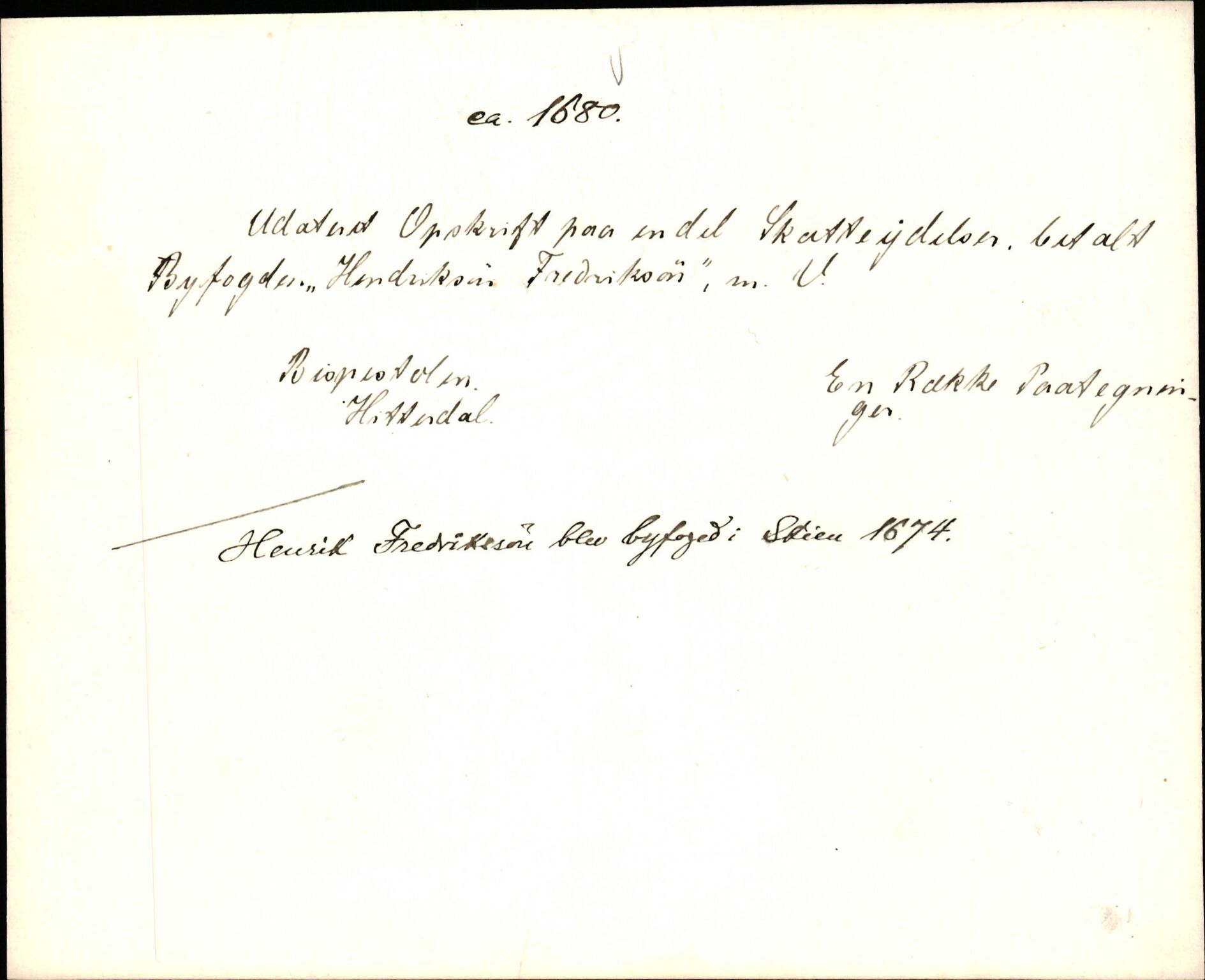 Riksarkivets diplomsamling, AV/RA-EA-5965/F35/F35k/L0003: Regestsedler: Prestearkiver fra Telemark, Agder, Vestlandet og Trøndelag, s. 157