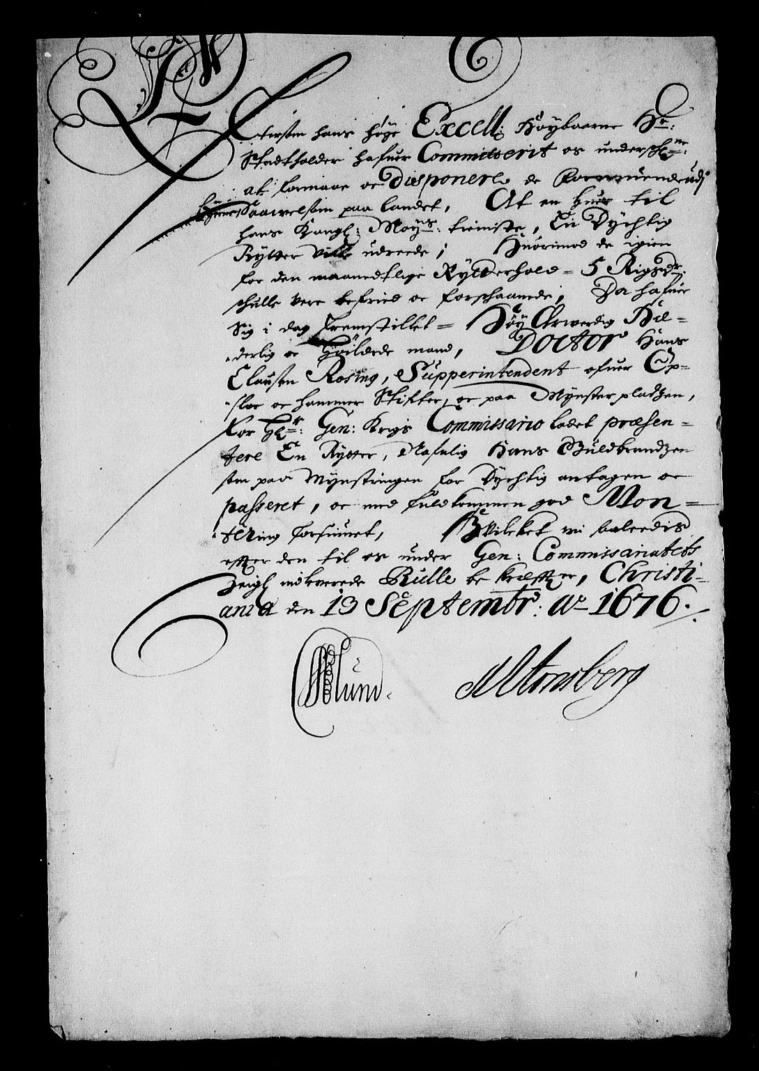 Rentekammeret inntil 1814, Reviderte regnskaper, Stiftamtstueregnskaper, Landkommissariatet på Akershus og Akershus stiftamt, AV/RA-EA-5869/R/Rb/L0139: Akershus stiftamt, 1675-1677