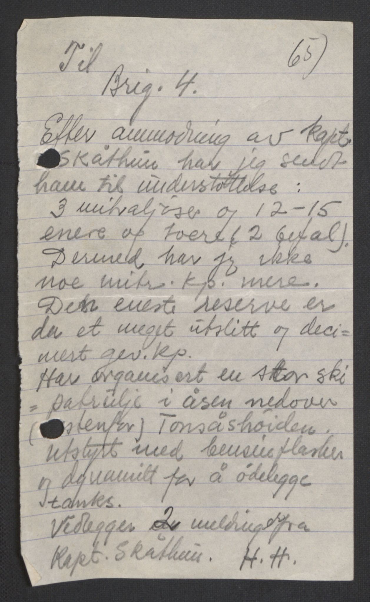 Forsvaret, Forsvarets krigshistoriske avdeling, AV/RA-RAFA-2017/Y/Yb/L0104: II-C-11-430  -  4. Divisjon., 1940, s. 193