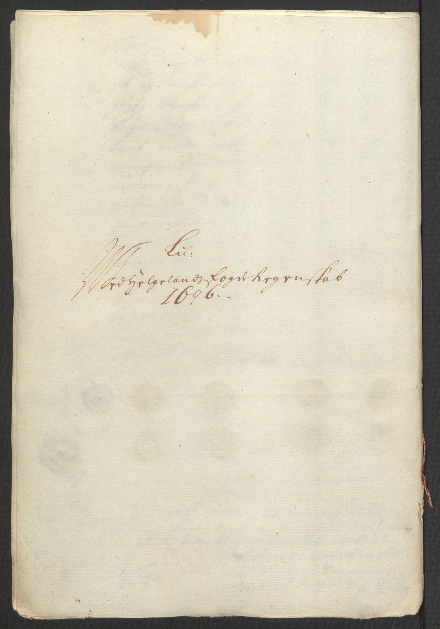 Rentekammeret inntil 1814, Reviderte regnskaper, Fogderegnskap, AV/RA-EA-4092/R65/L4505: Fogderegnskap Helgeland, 1693-1696, s. 508