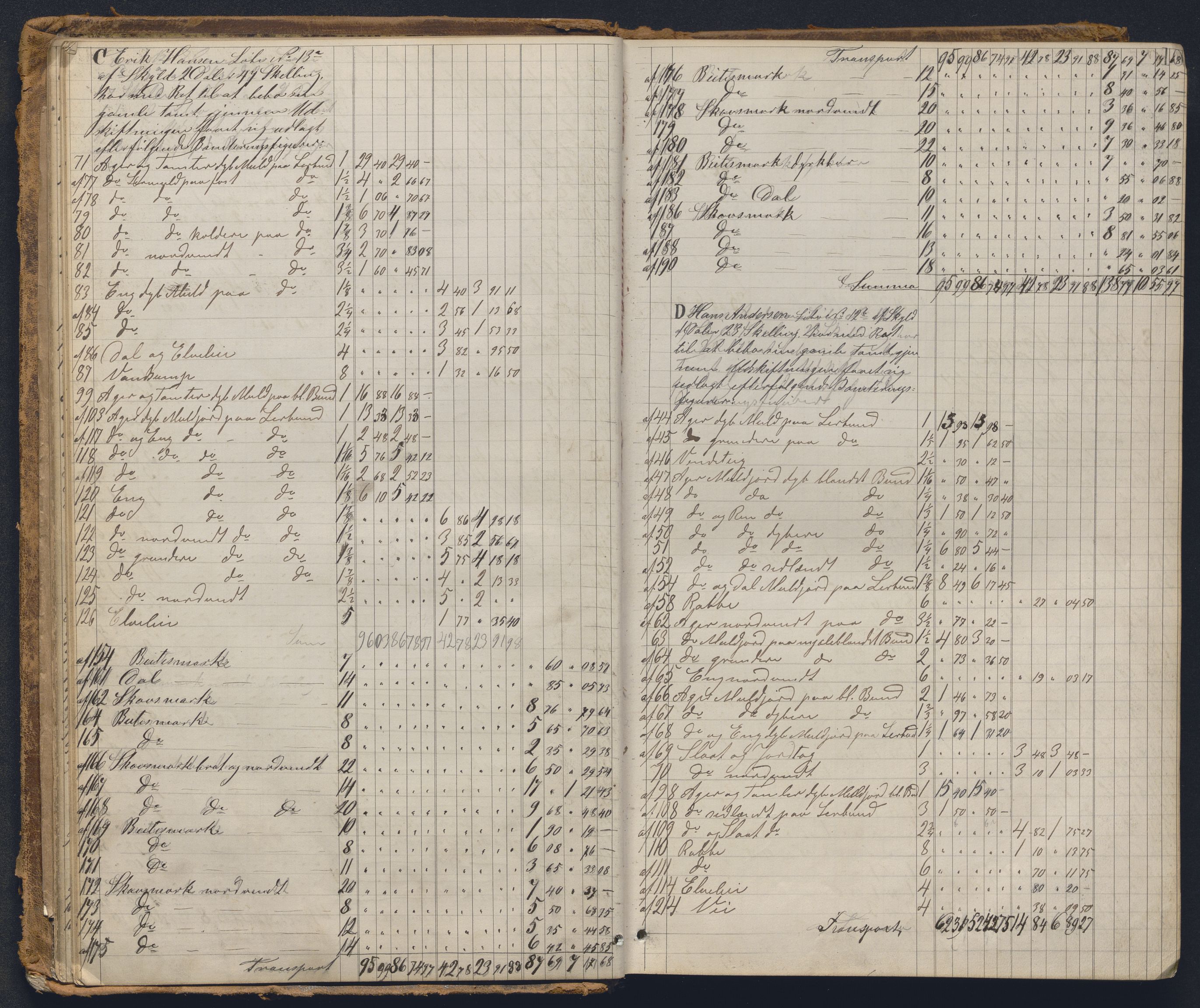 Akershus og Oslo jordskifterett, AV/SAO-A-10121/F/Fa/L0004: Forhandlingsprotokoll, 1865-1868, s. 9b-10a