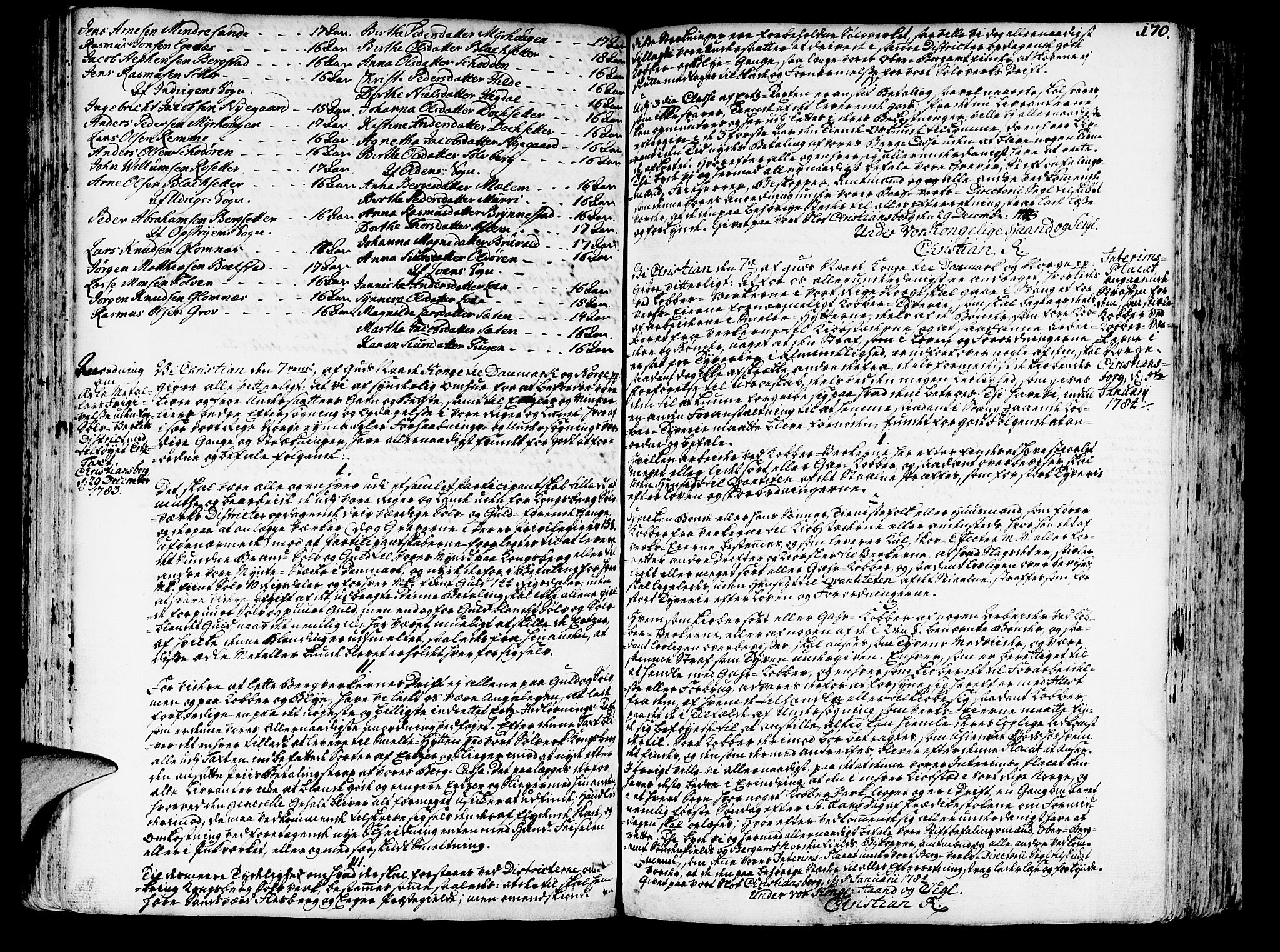 Innvik sokneprestembete, SAB/A-80501: Annen kirkebok nr. I.2.A, 1750-1835, s. 170
