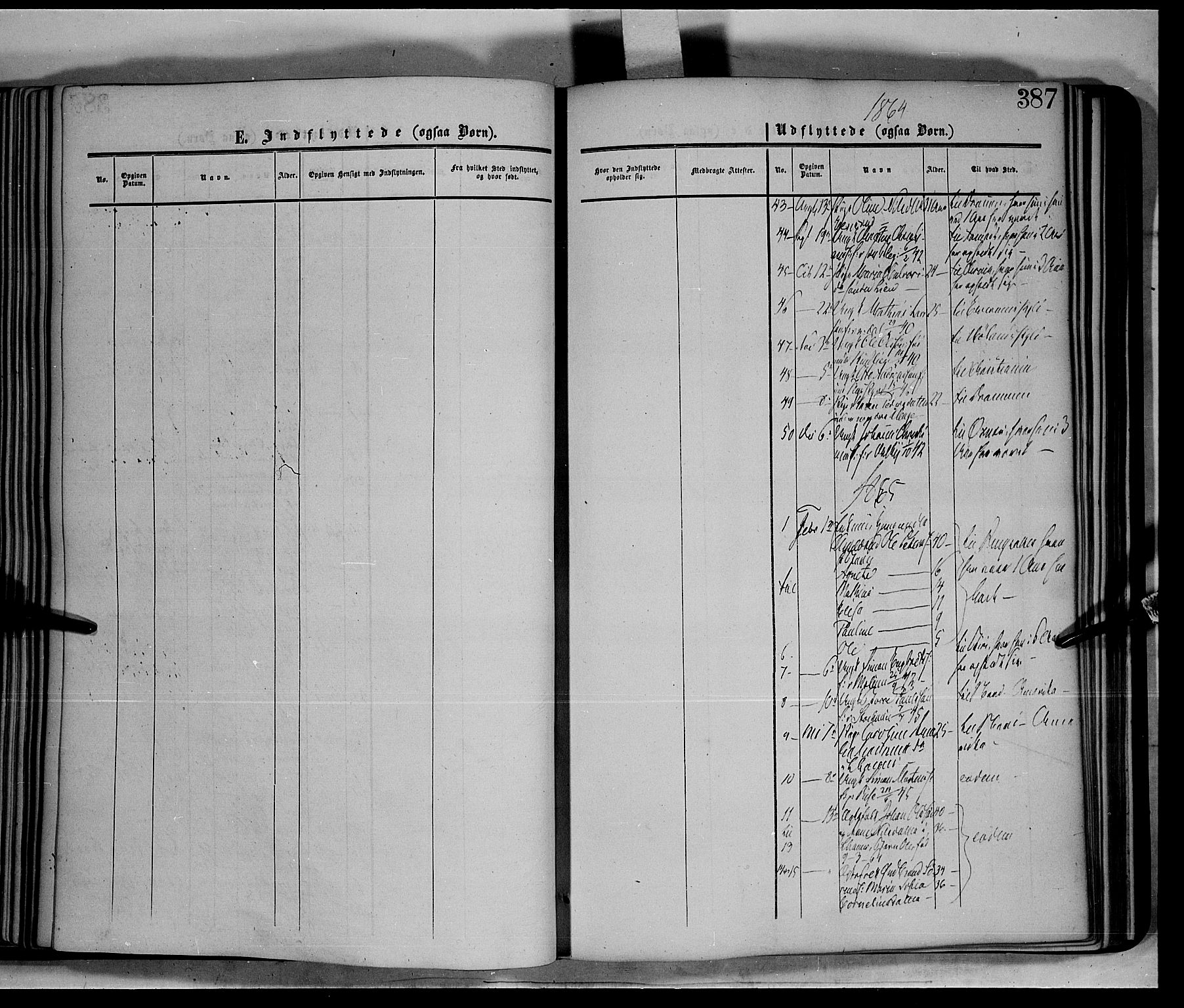 Fåberg prestekontor, AV/SAH-PREST-086/H/Ha/Haa/L0006: Ministerialbok nr. 6B, 1855-1867, s. 387