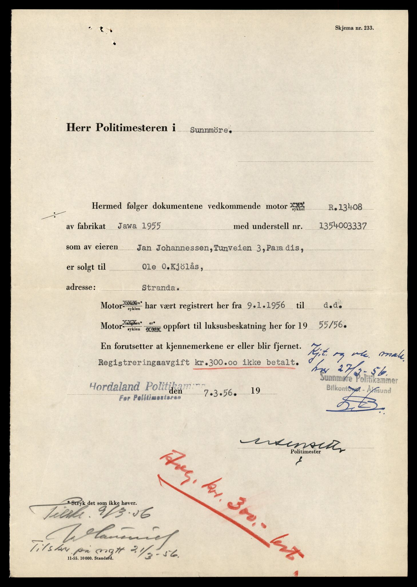 Møre og Romsdal vegkontor - Ålesund trafikkstasjon, AV/SAT-A-4099/F/Fe/L0039: Registreringskort for kjøretøy T 13361 - T 13530, 1927-1998, s. 1621