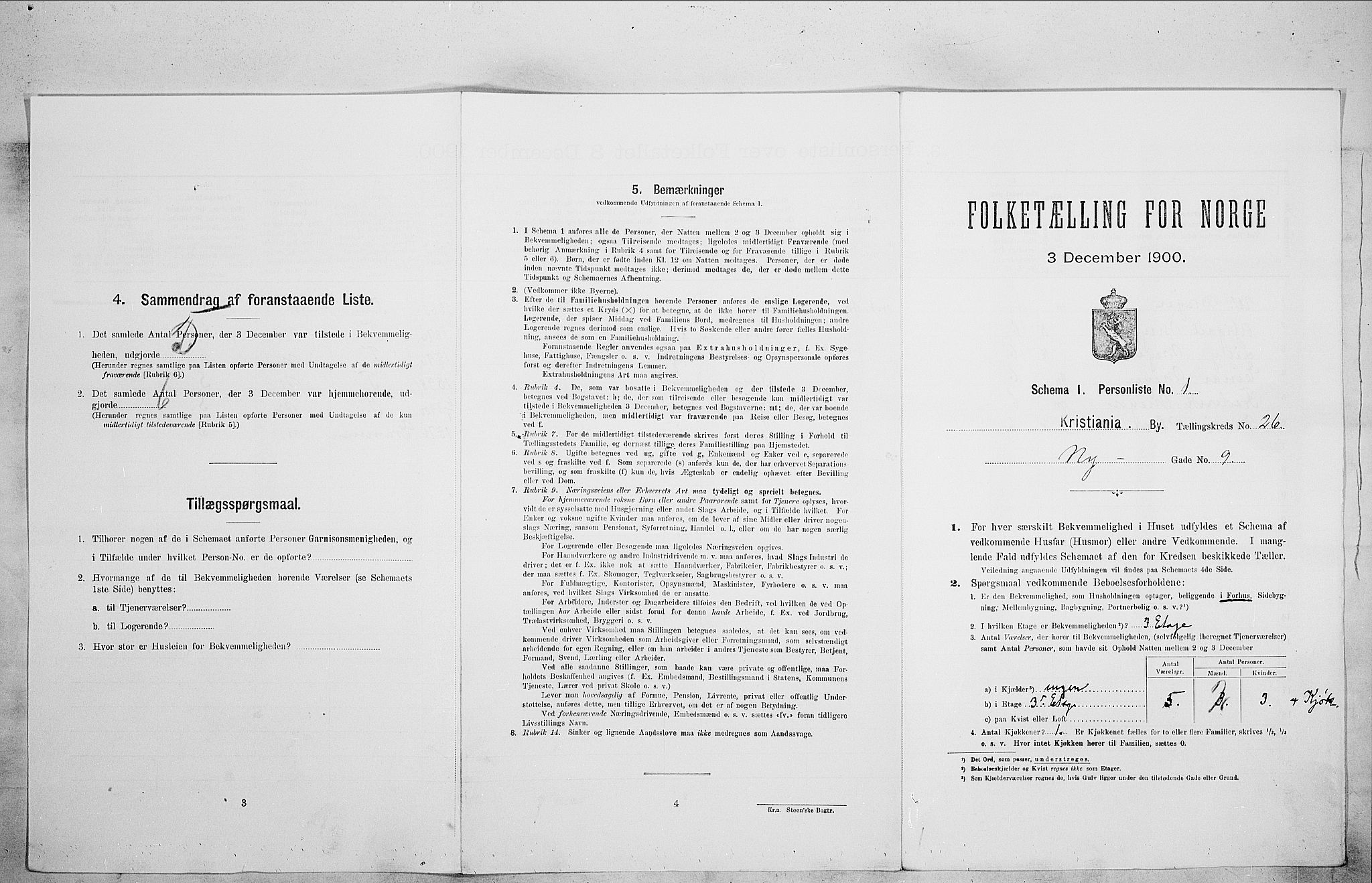 SAO, Folketelling 1900 for 0301 Kristiania kjøpstad, 1900, s. 66979