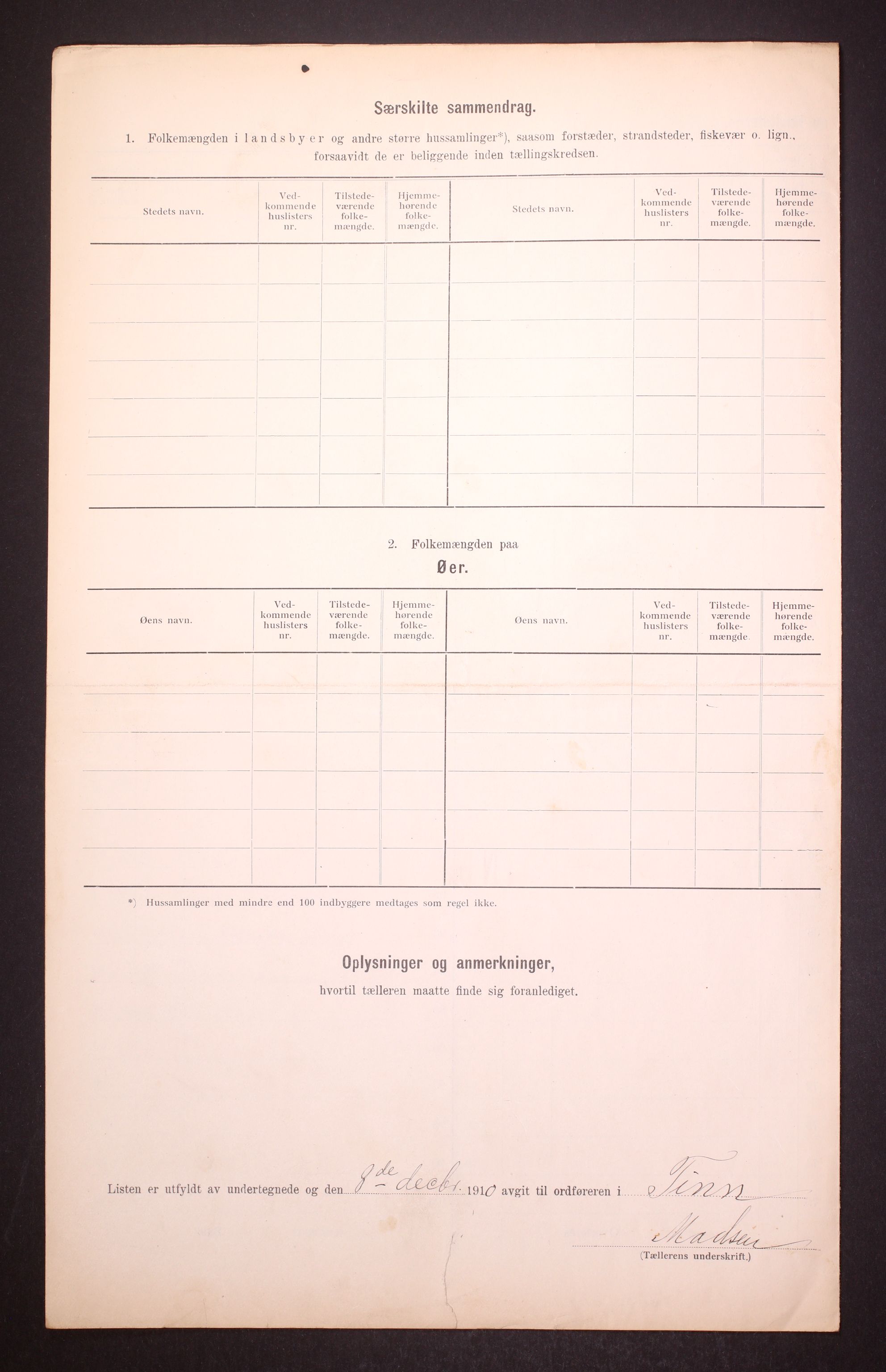 RA, Folketelling 1910 for 0826 Tinn herred, 1910, s. 46