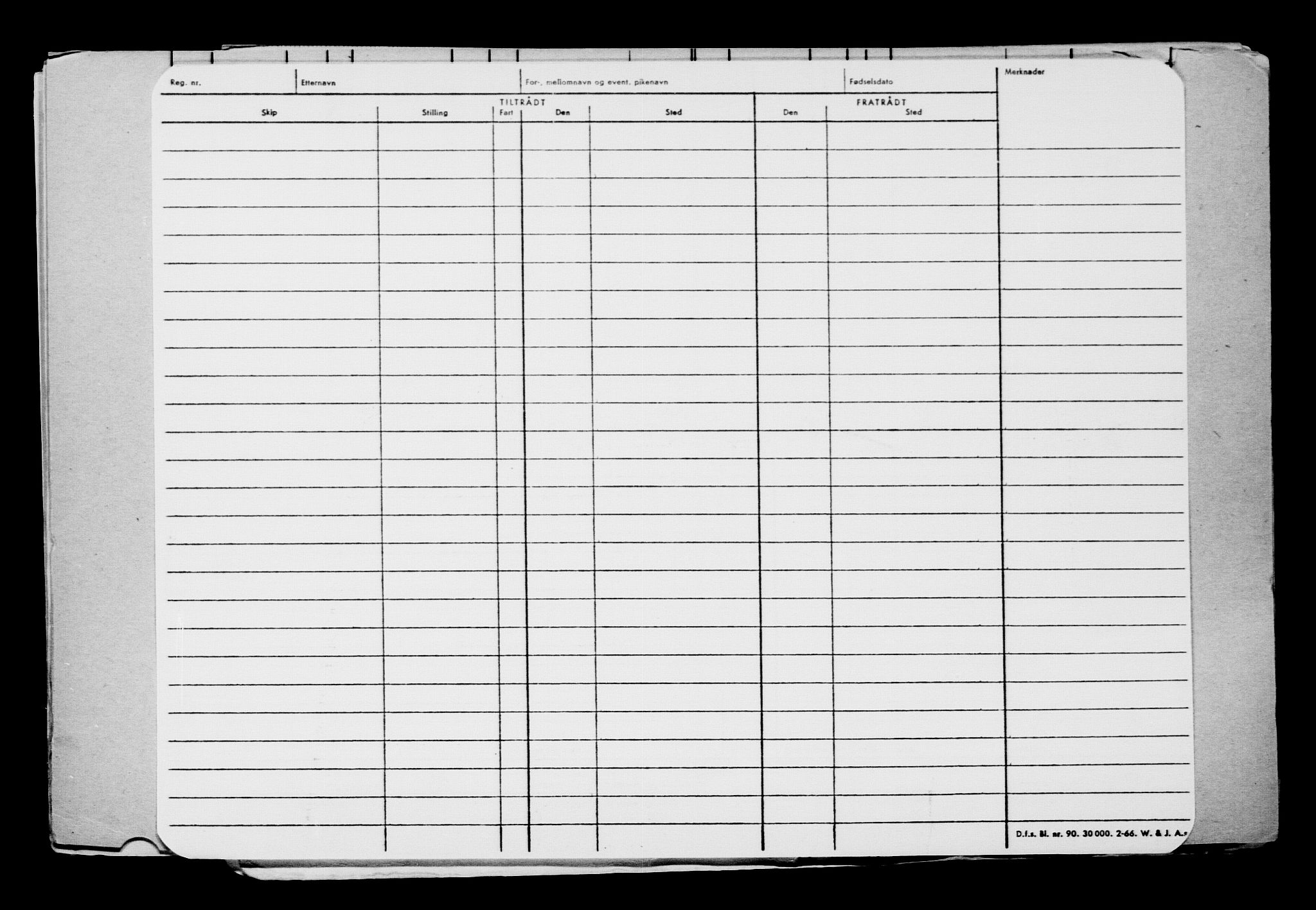 Direktoratet for sjømenn, AV/RA-S-3545/G/Gb/L0136: Hovedkort, 1916, s. 300