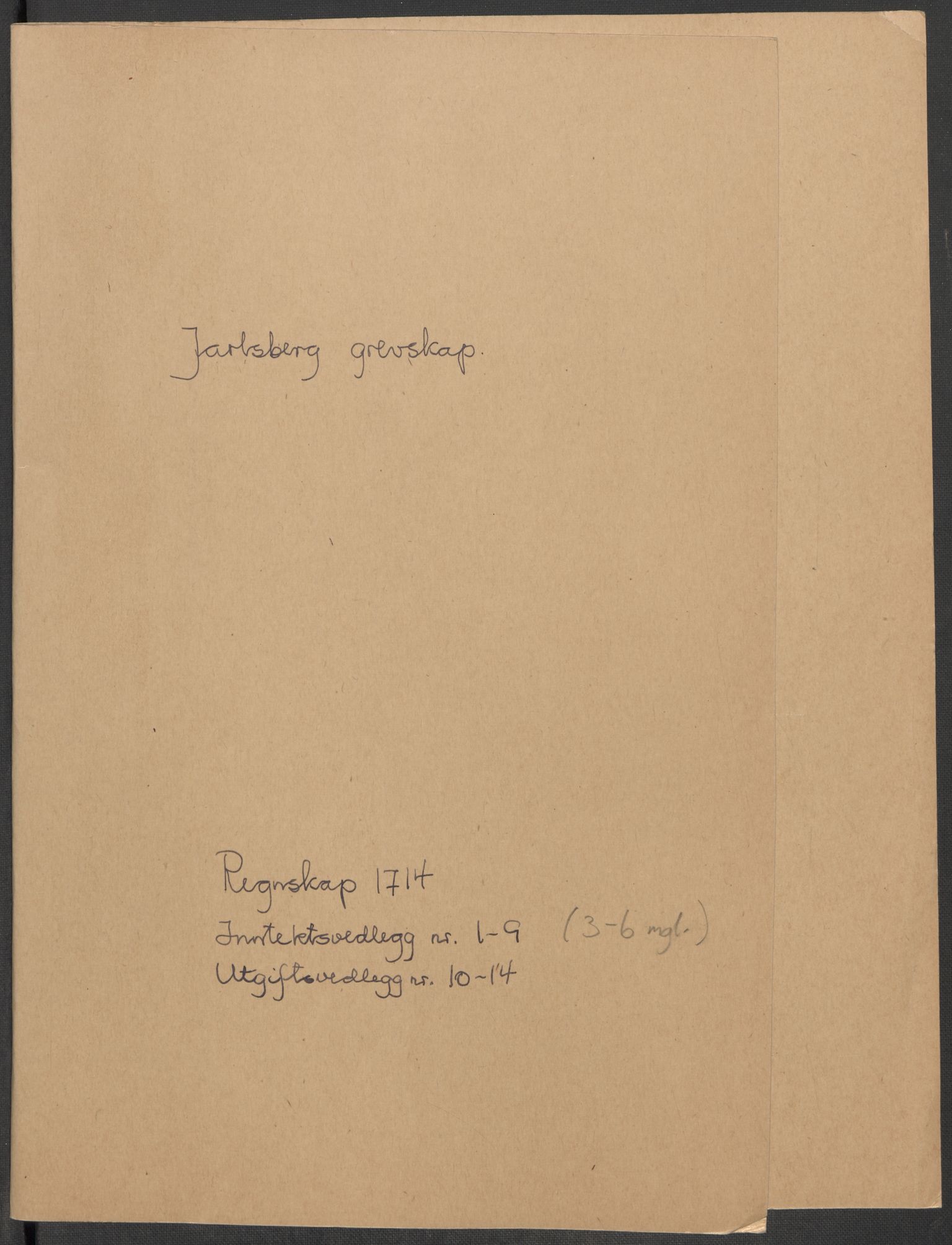 Rentekammeret inntil 1814, Reviderte regnskaper, Fogderegnskap, RA/EA-4092/R32/L1879: Fogderegnskap Jarlsberg grevskap, 1714-1715, s. 2