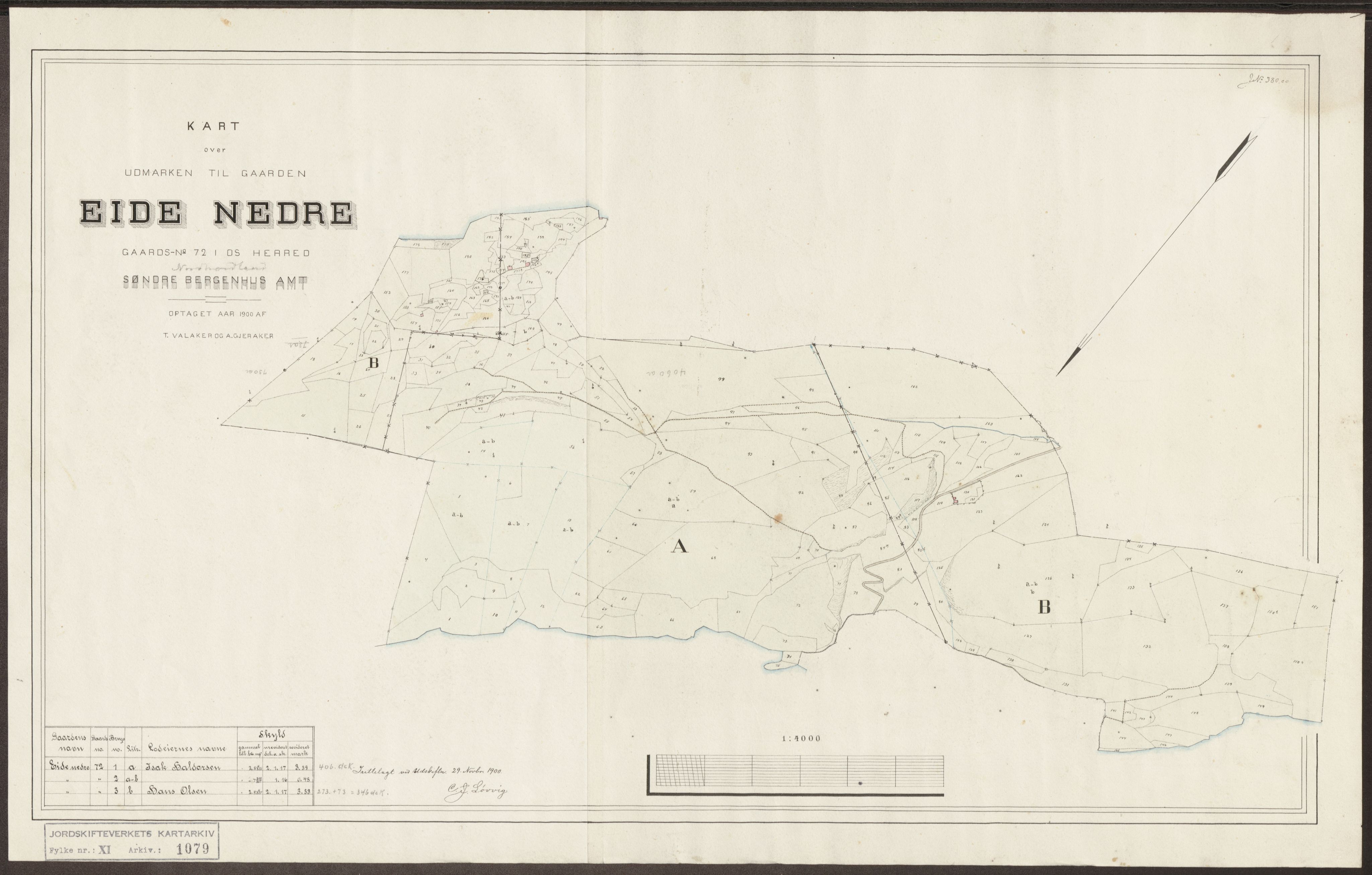 Jordskifteverkets kartarkiv, AV/RA-S-3929/T, 1859-1988, s. 1225