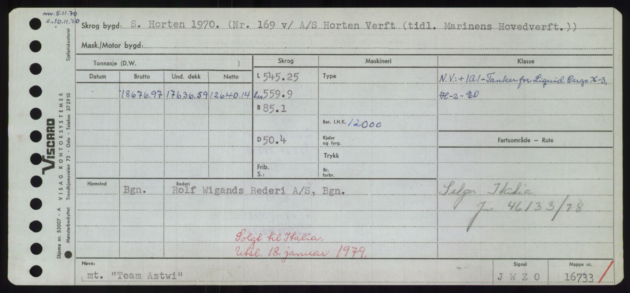 Sjøfartsdirektoratet med forløpere, Skipsmålingen, RA/S-1627/H/Hd/L0038: Fartøy, T-Th, s. 291