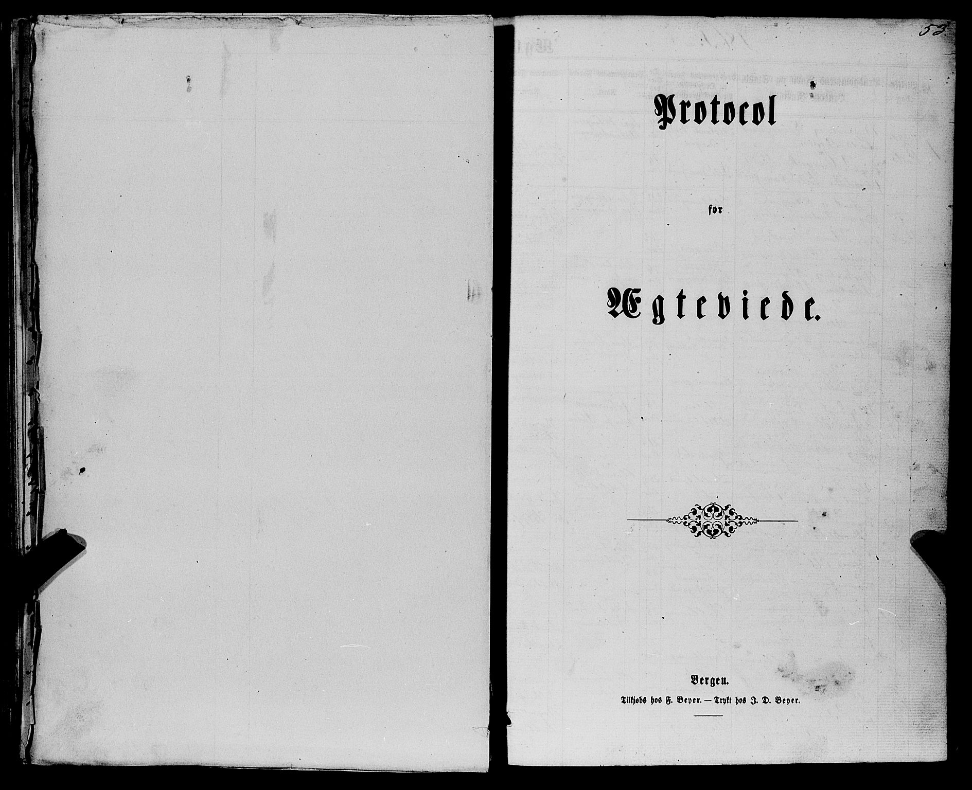Askøy Sokneprestembete, SAB/A-74101/H/Ha/Hab/Haba/L0006: Klokkerbok nr. A 6, 1861-1881, s. 53