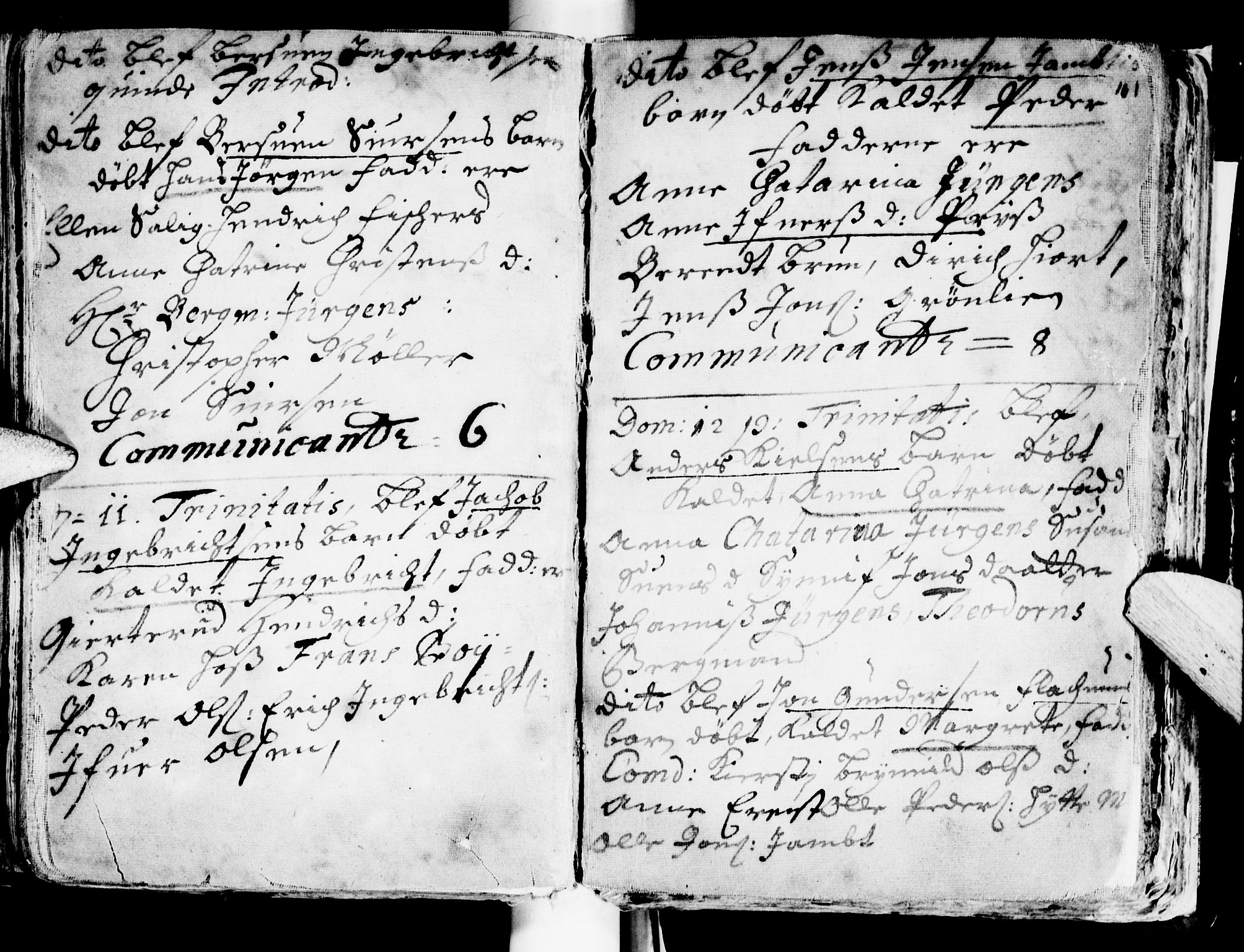 Ministerialprotokoller, klokkerbøker og fødselsregistre - Sør-Trøndelag, AV/SAT-A-1456/681/L0923: Ministerialbok nr. 681A01, 1691-1700, s. 101