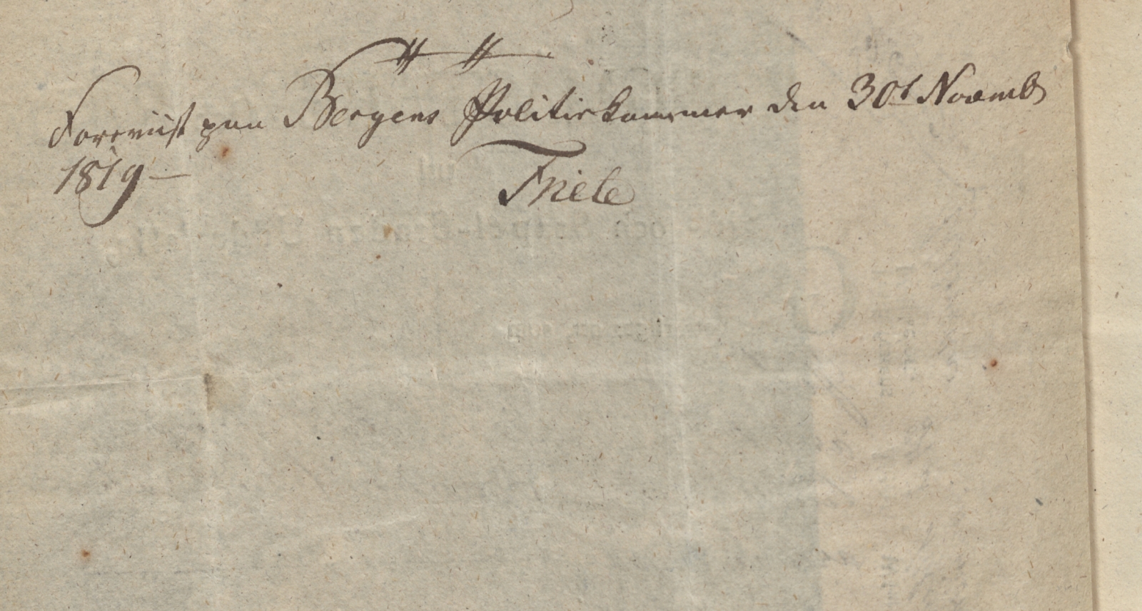 Bergen politikammer / politidistrikt, SAB/A-60401/L.b, 1816-1822, s. 56