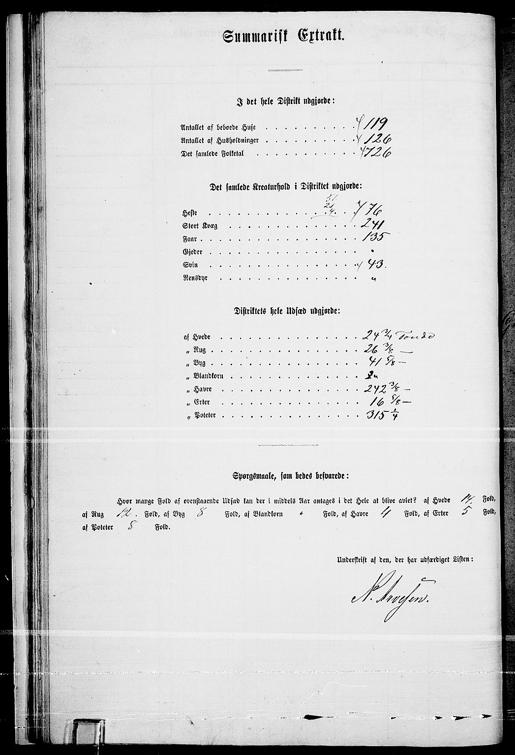 RA, Folketelling 1865 for 0132L Fredrikstad prestegjeld, Glemmen sokn, 1865, s. 33