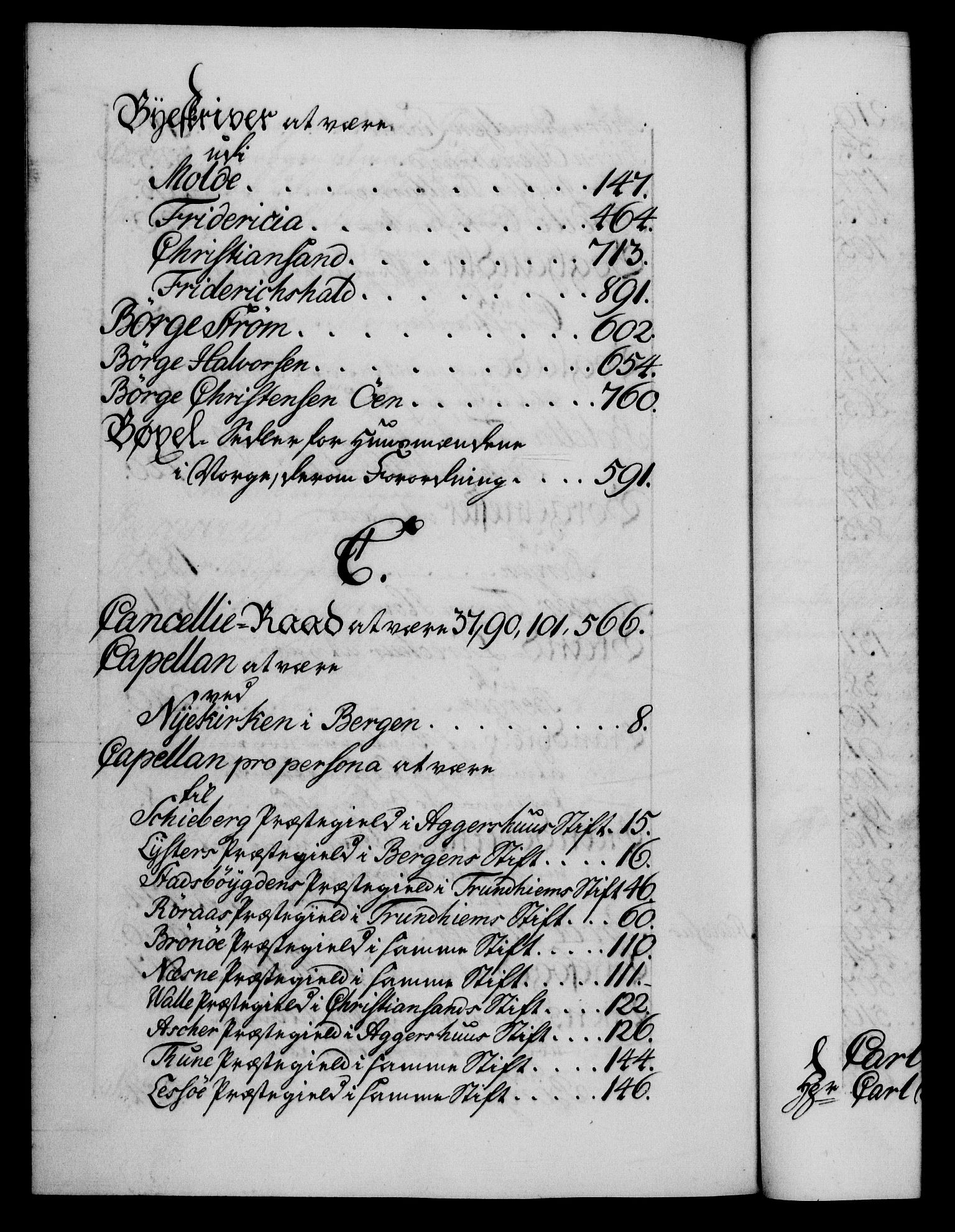 Danske Kanselli 1572-1799, AV/RA-EA-3023/F/Fc/Fca/Fcaa/L0037: Norske registre, 1751-1752