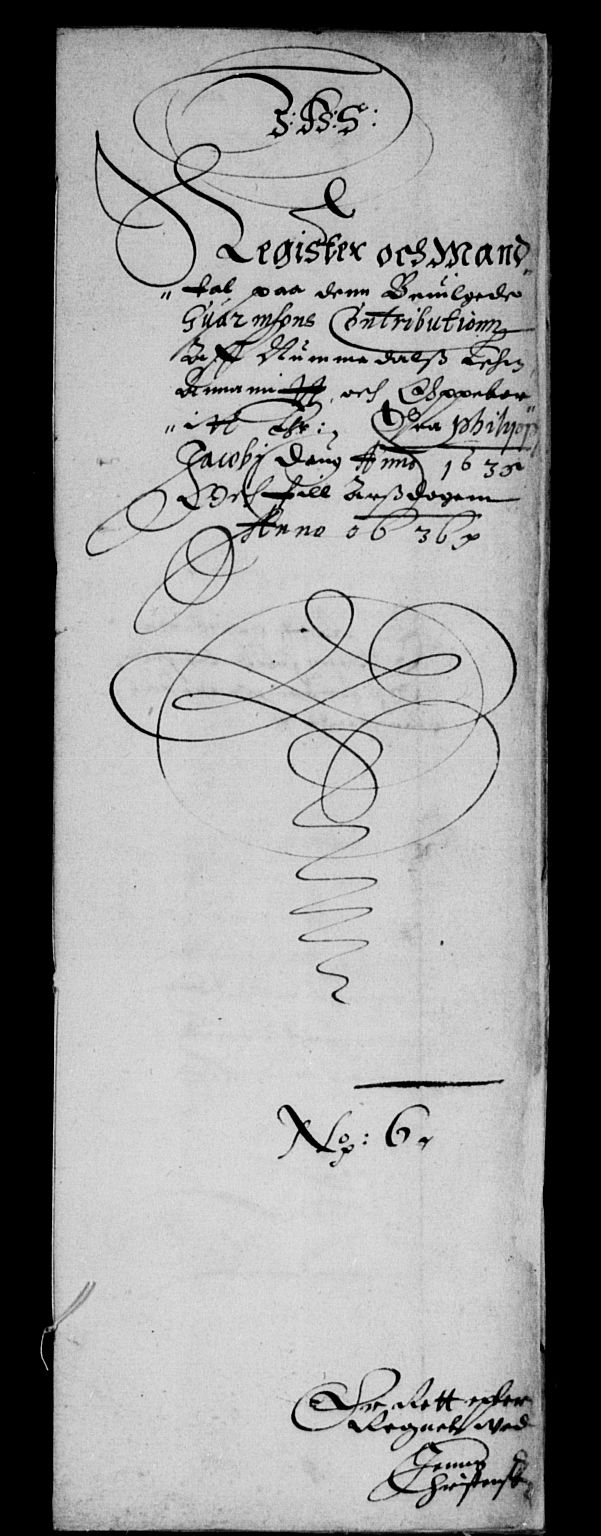 Rentekammeret inntil 1814, Reviderte regnskaper, Lensregnskaper, RA/EA-5023/R/Rb/Rbw/L0058: Trondheim len, 1635-1637